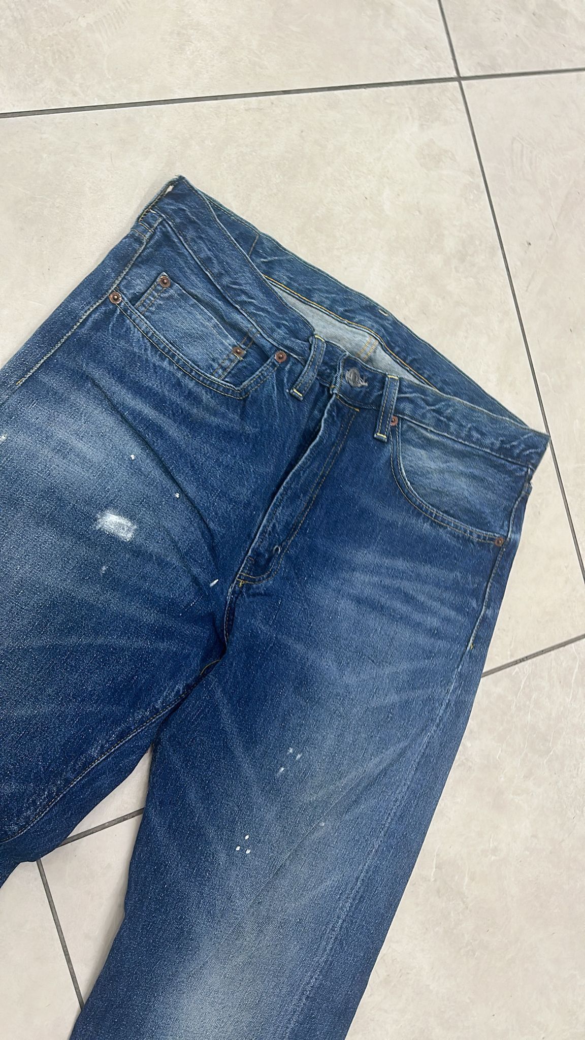 Levi's Vintage Clothing LVC Levi's Vintage Clothing 1954 501XX BigE Selvedge Jeans Size US 34 / EU 50 - 4 Thumbnail