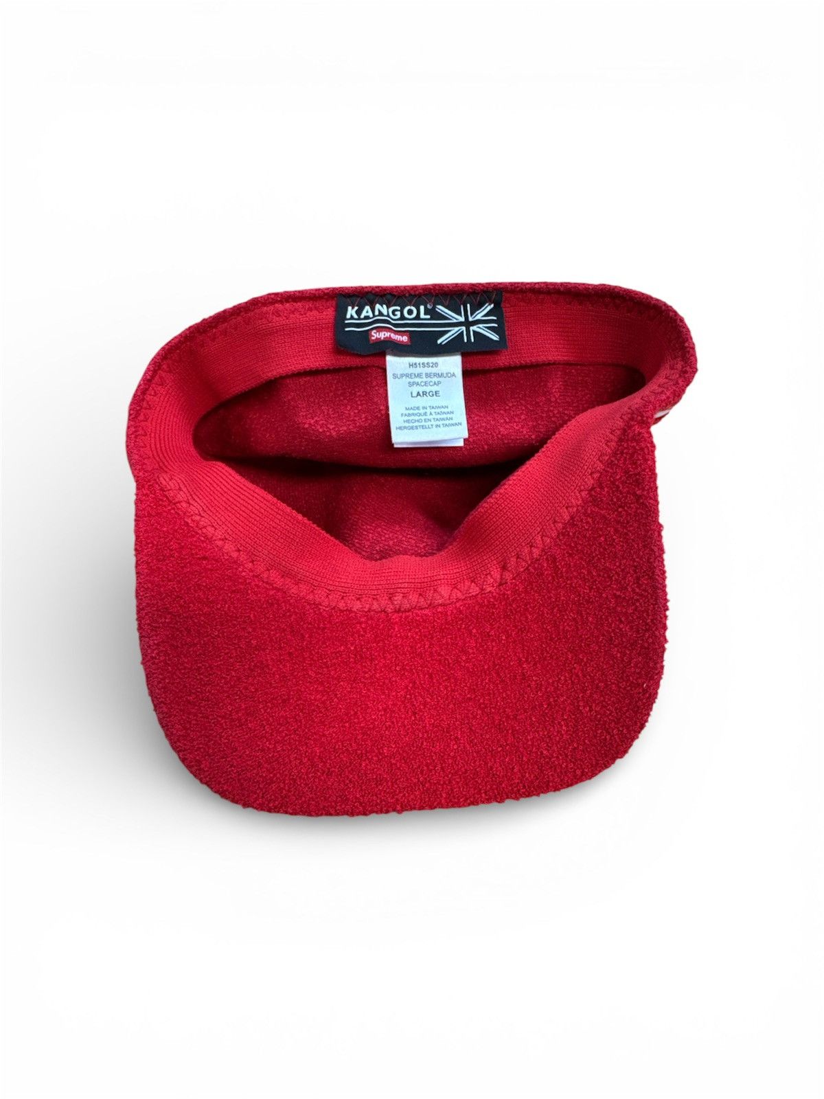 Kangol × Supreme Supreme x Kangol Bermuda Space Cap Red SS20 Size ONE SIZE - 4 Thumbnail