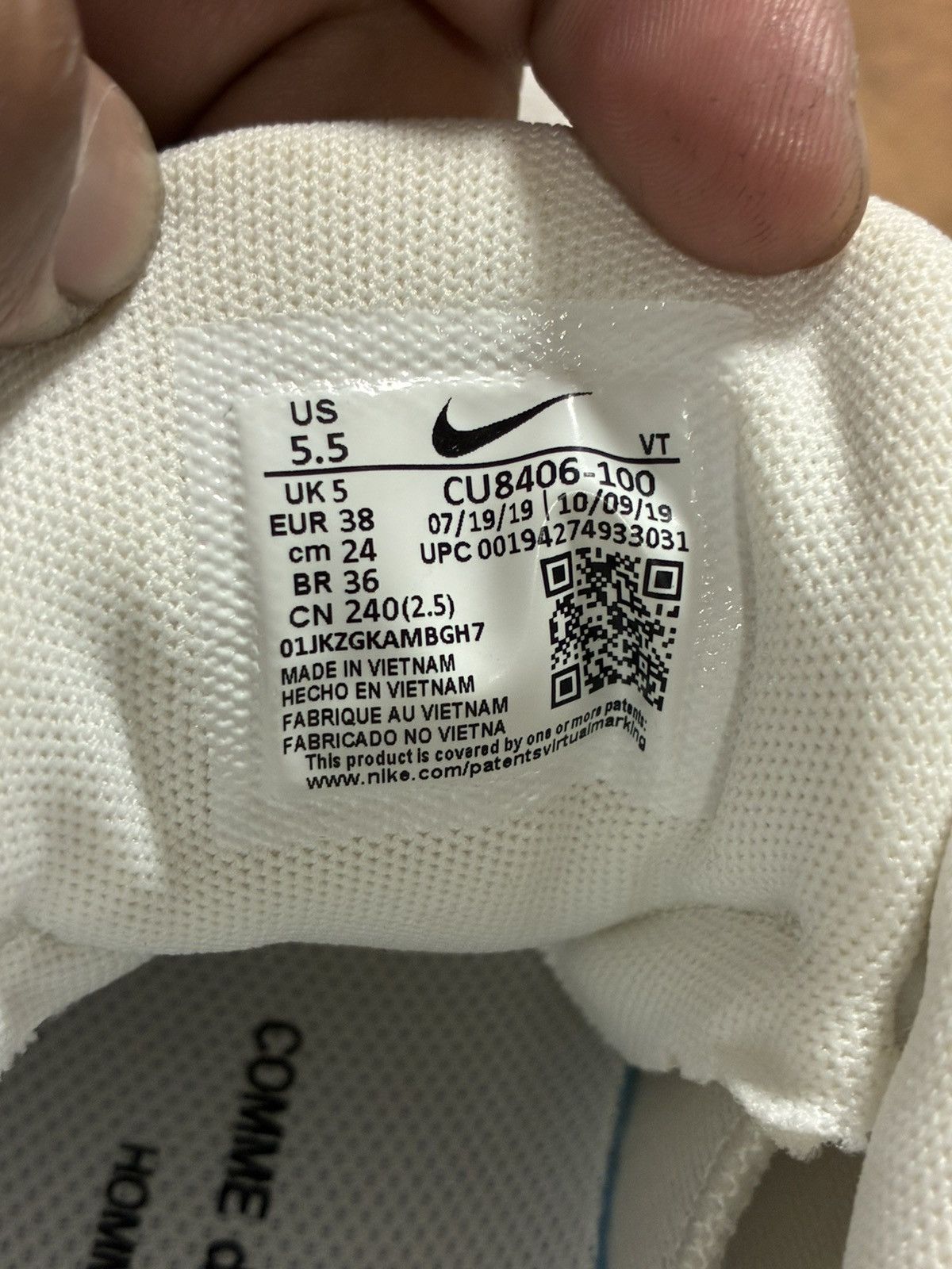Comme des Garcons Homme Plus × Nike Nike Air Max 95 CDG (Comme des Garçons Homme Plus) Size US 5.5 / EU 38 - 6 Thumbnail