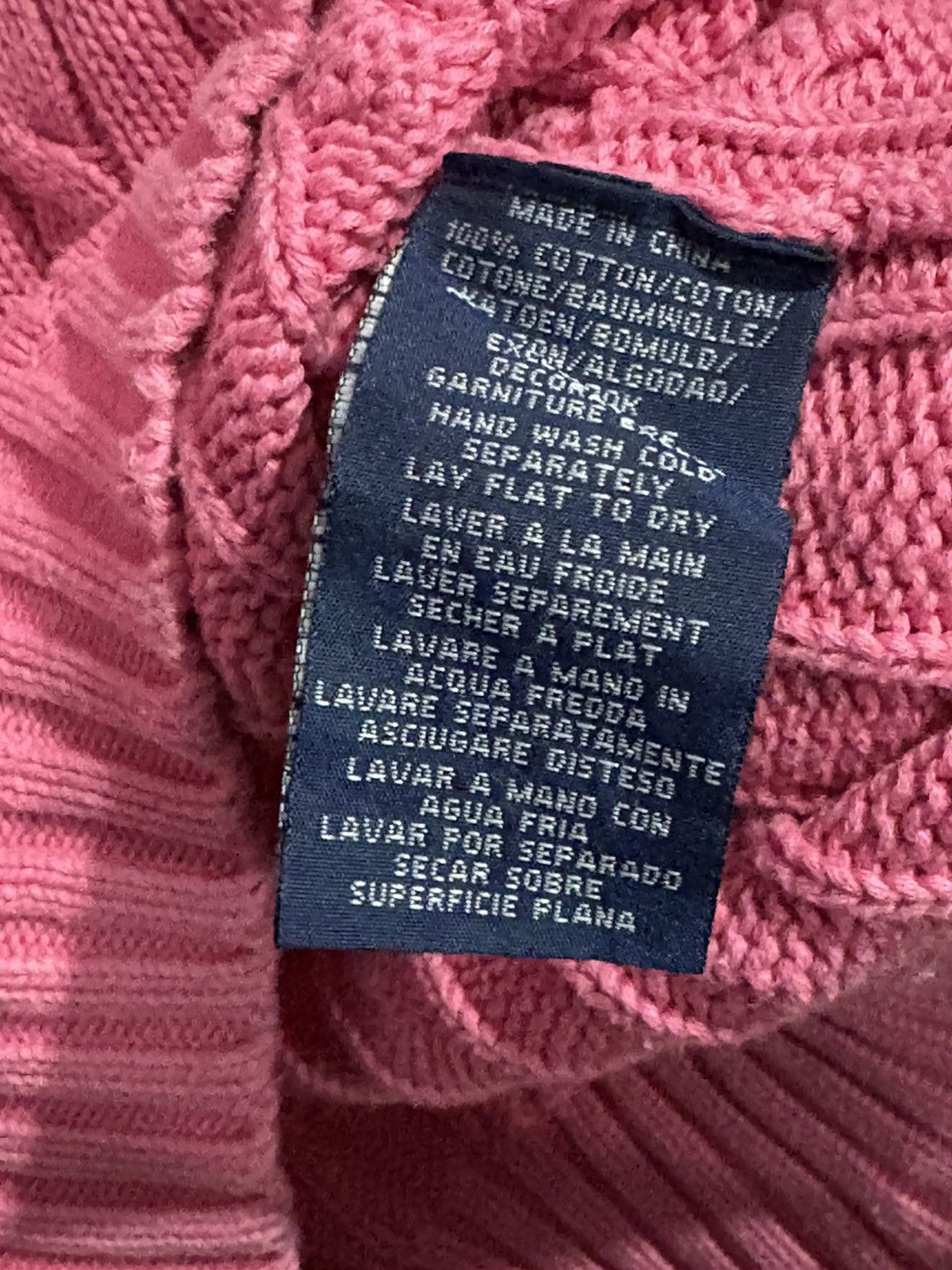 Ralph Lauren Ralph Lauren Cable-Knit Jumper & Sweater Men’s Pink L Size L / US 10 / IT 46 - 9 Thumbnail