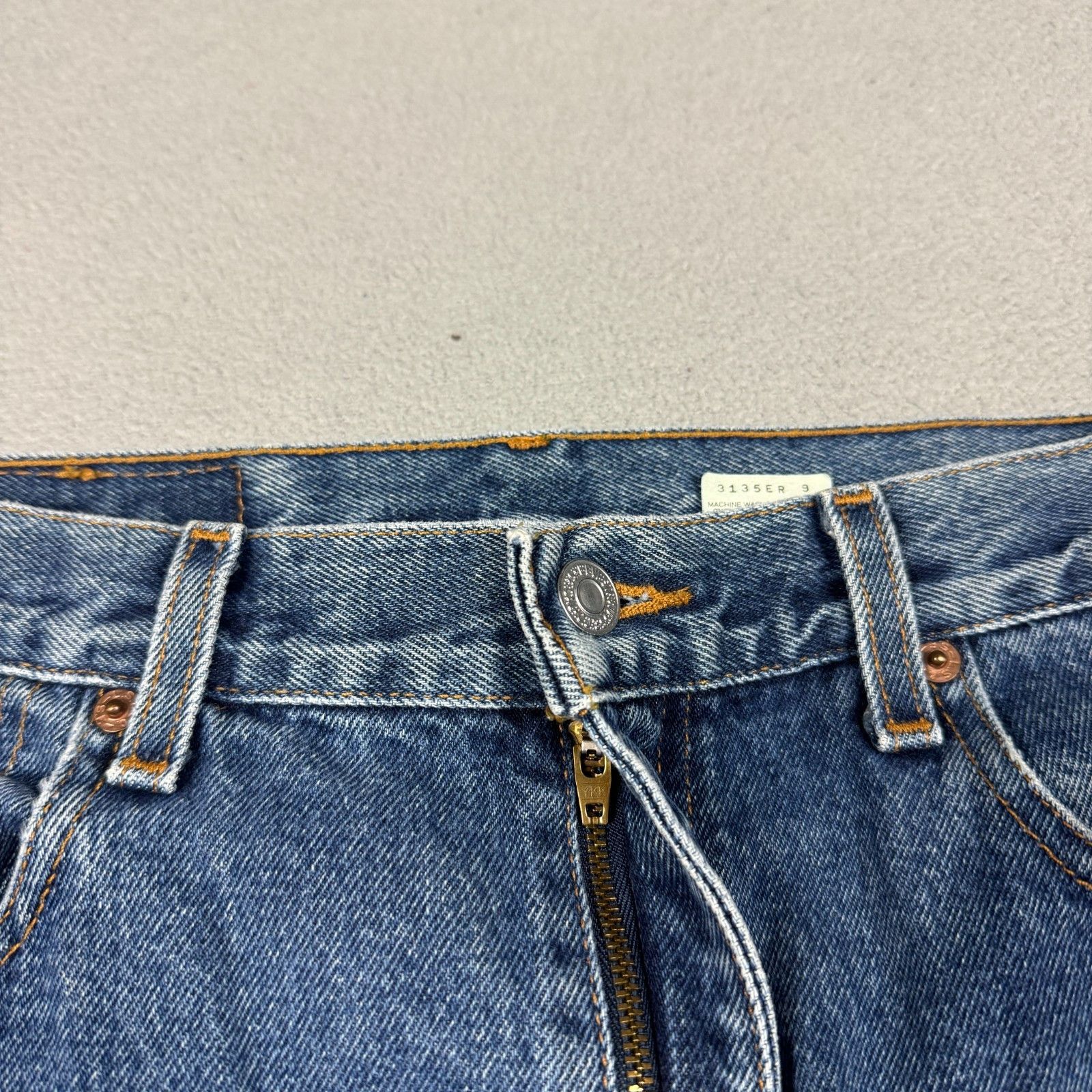 Levi's Vintage Levi's 505 W34 L30 Regular Straight Denim Jeans 90s Size US 34 / EU 50 - 8 Thumbnail