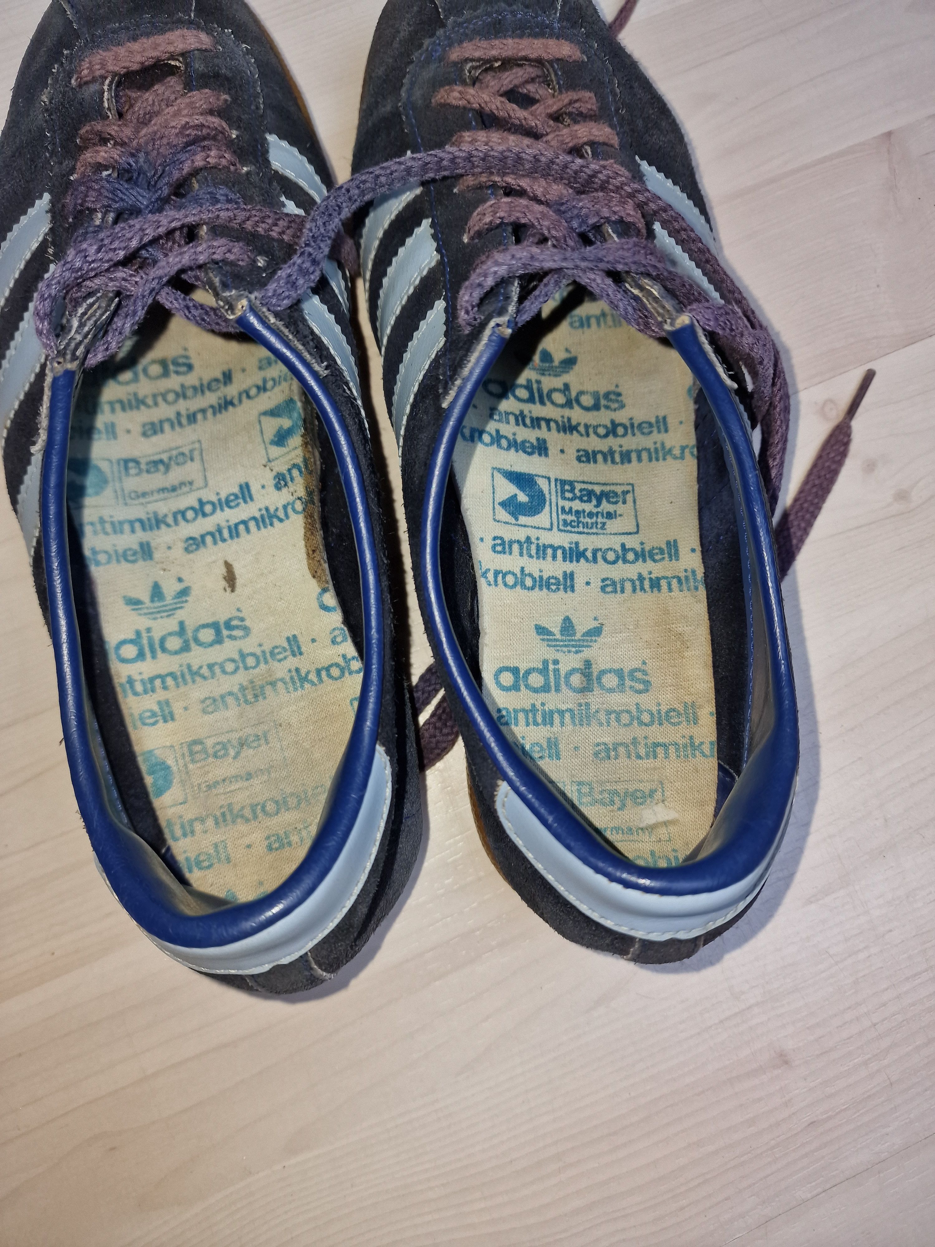 Adidas ADIDAS BERLIN Yugoslavia 3157 Navy Blue Vintage OG 70s 80s Size US 8 / EU 41 - 7 Thumbnail