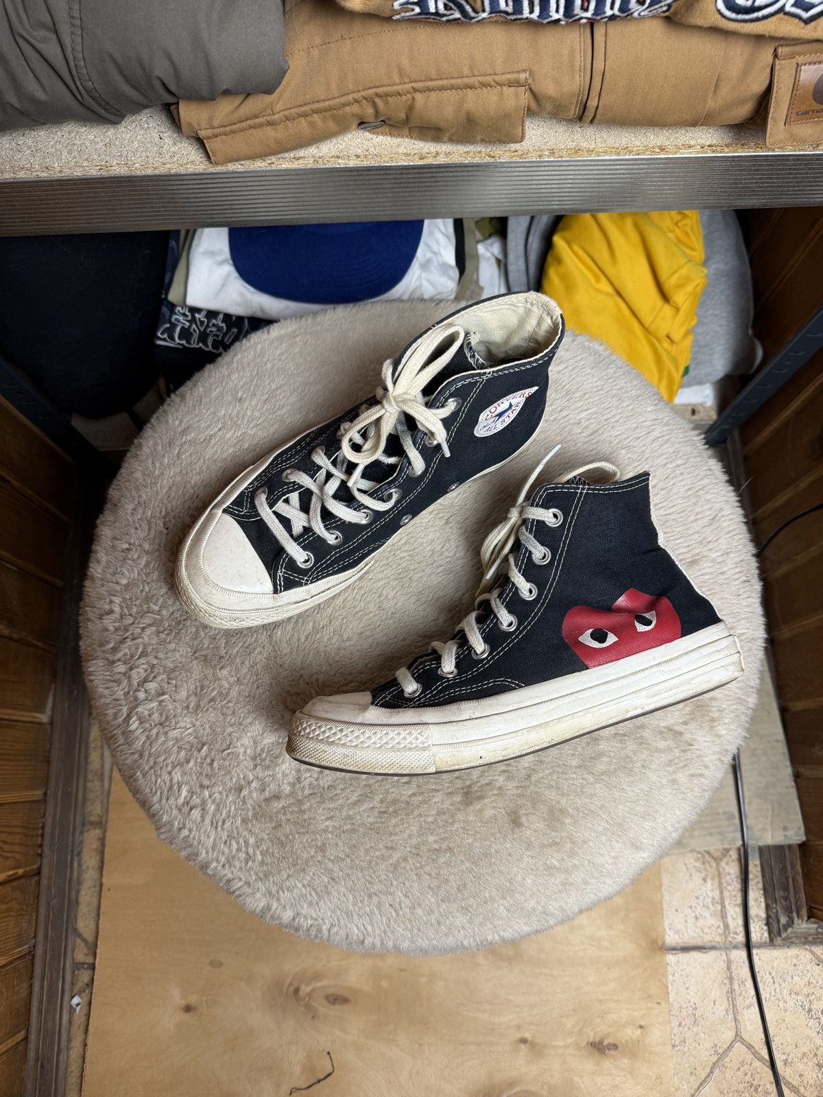 Comme des Garcons COMME des Garçons Converse High Top (Black) Size US 6 / EU 39 - 2 Thumbnail