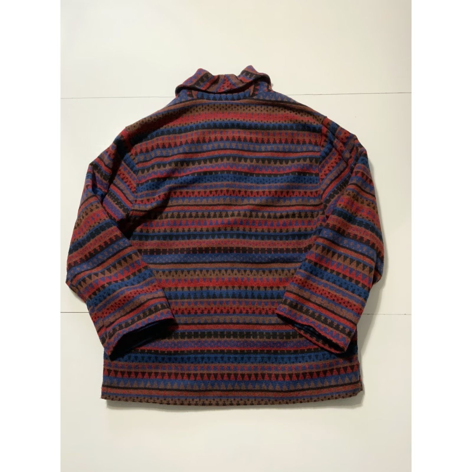 Etro VINTAGE 90s Now Tribal Southwestern Shawl Collar Retro Cardigan Sweater Sz. M Mens Size US M / EU 48-50 / 2 - 2 Thumbnail