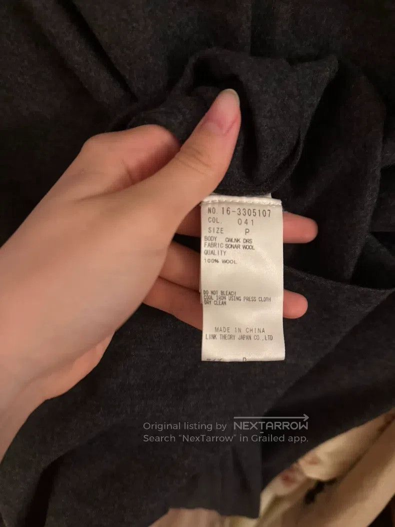 Helmut Lang Helmut Lang size P Dark gray wool pencil skirt Size M / US 6-8 / IT 42-44 - 3 Thumbnail