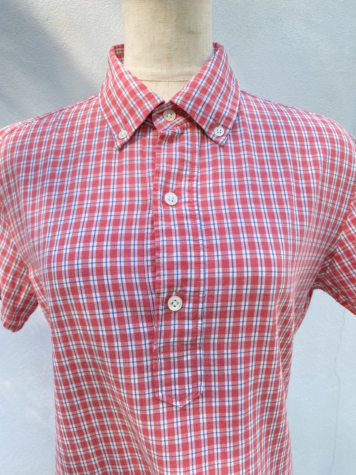 45rpm 45rpm plaid polo shirt Size S / US 4 / IT 40 - 3 Thumbnail