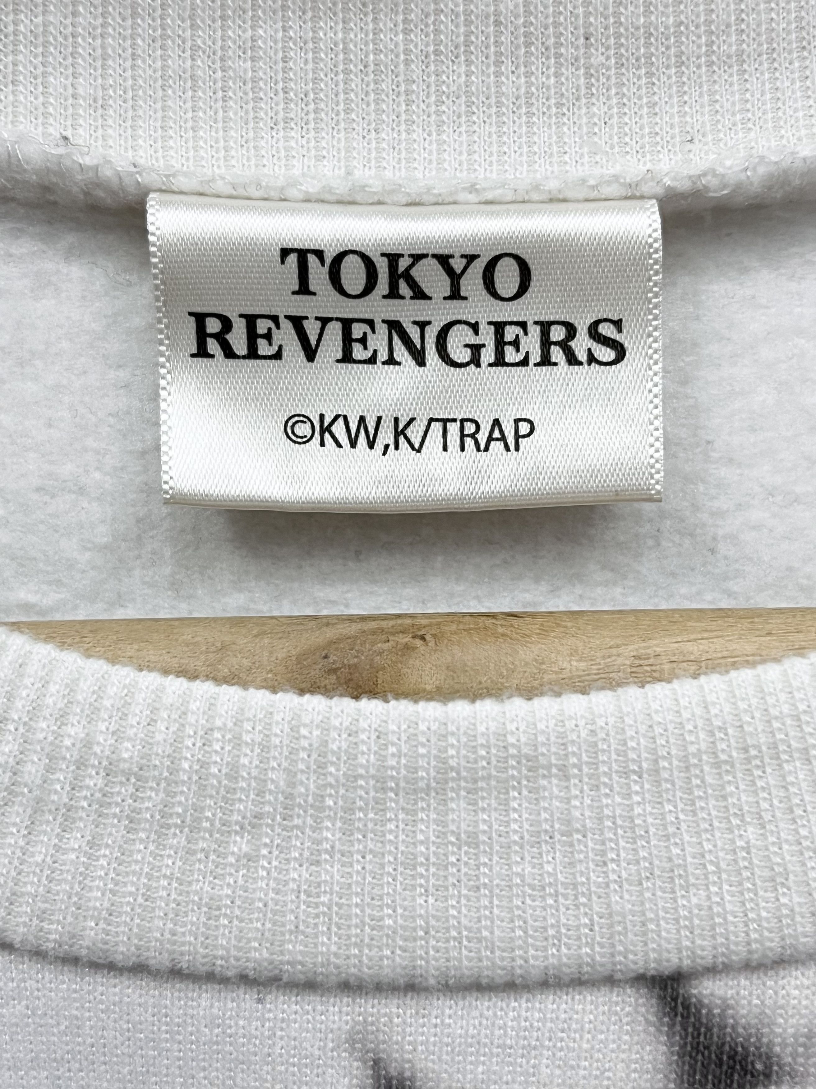 Anime 🔥ANİME TOKYO REVENGERS TOKYO MANJI GANG Acid Wash Sweater Size US M / EU 48-50 / 2 - 7 Thumbnail