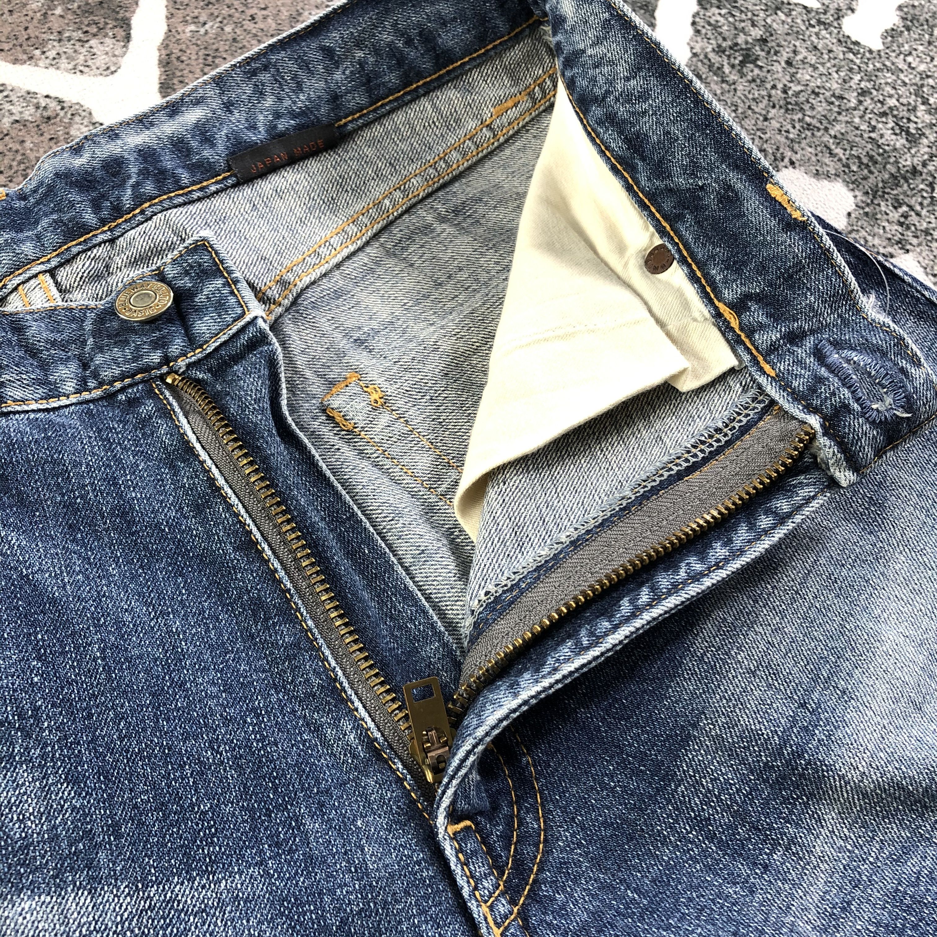 Japanese Brand Japanese Brand Blue Way Jeans Distressed Denim KJ1695 Size US 33 - 6 Thumbnail