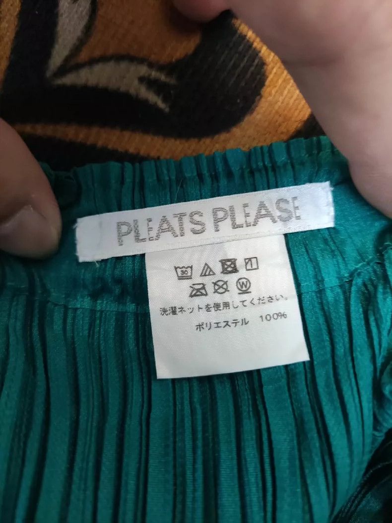 Issey Miyake issey miyake size:one size Green skirt 2505-Nextarrow Size 31" - 4 Thumbnail