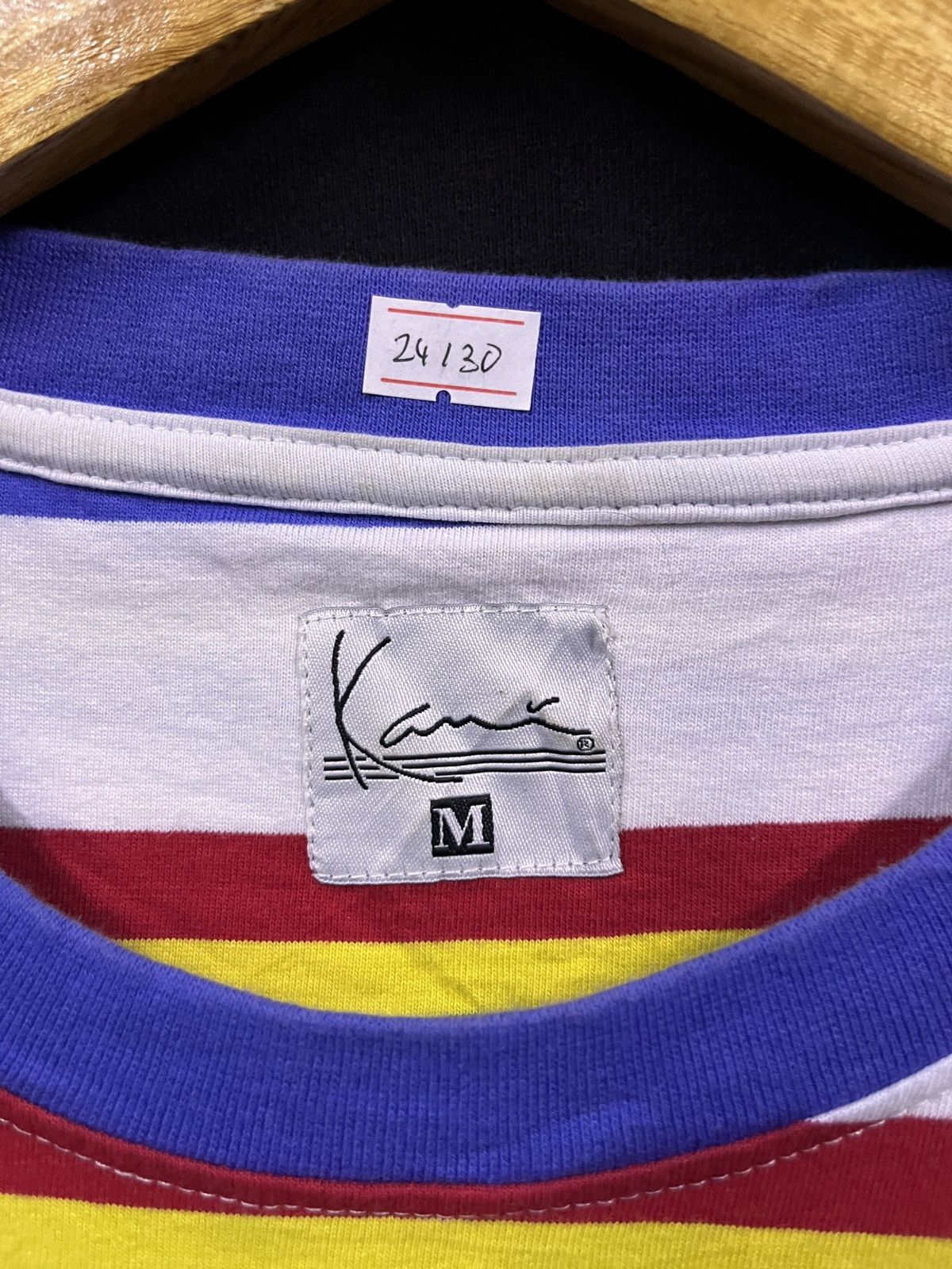 Karl Kani KARL KANI STRIPE TSHIRT Size US L / EU 52-54 / 3 - 4 Thumbnail