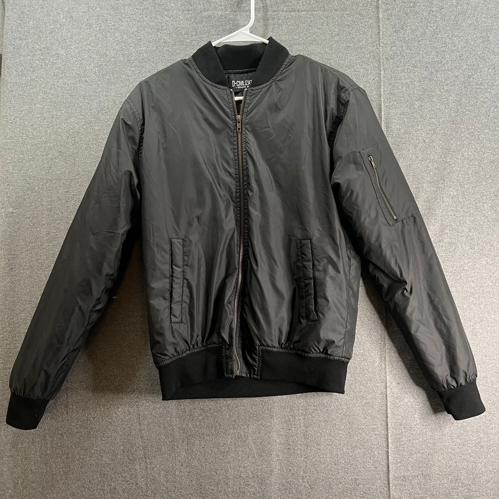 Other D-CIVILIZATION Black Full Zip Jacket Womens Size S Full Zip Size S / US 4 / IT 40 - 1 Thumbnail
