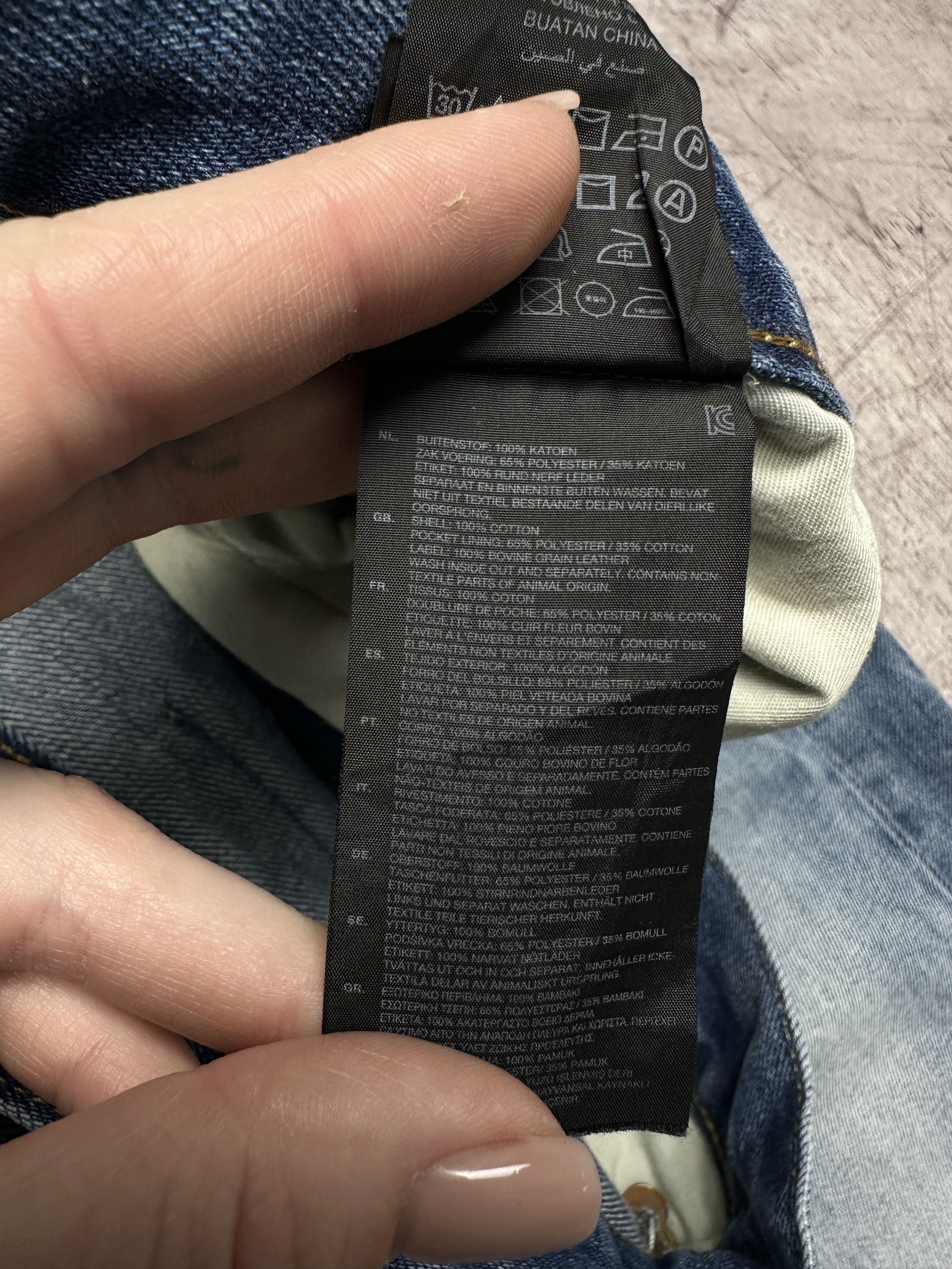 G-Star G Star Raw 3301 Straight Mens Denim Pants Jeans Size US 33 - 8 Thumbnail