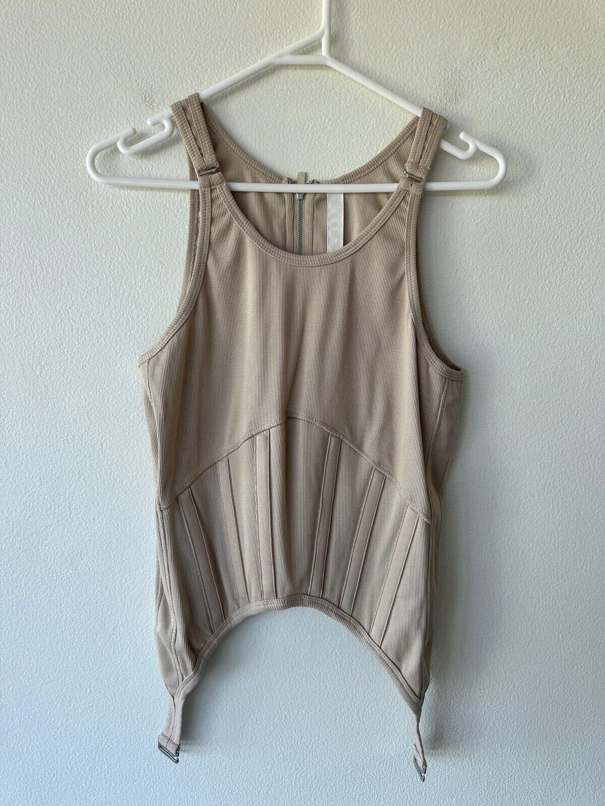Dion Lee New dion lee top singlet tan fin corset tank extra large XL Size XL / US 12-14 / IT 48-50 - 1 Thumbnail