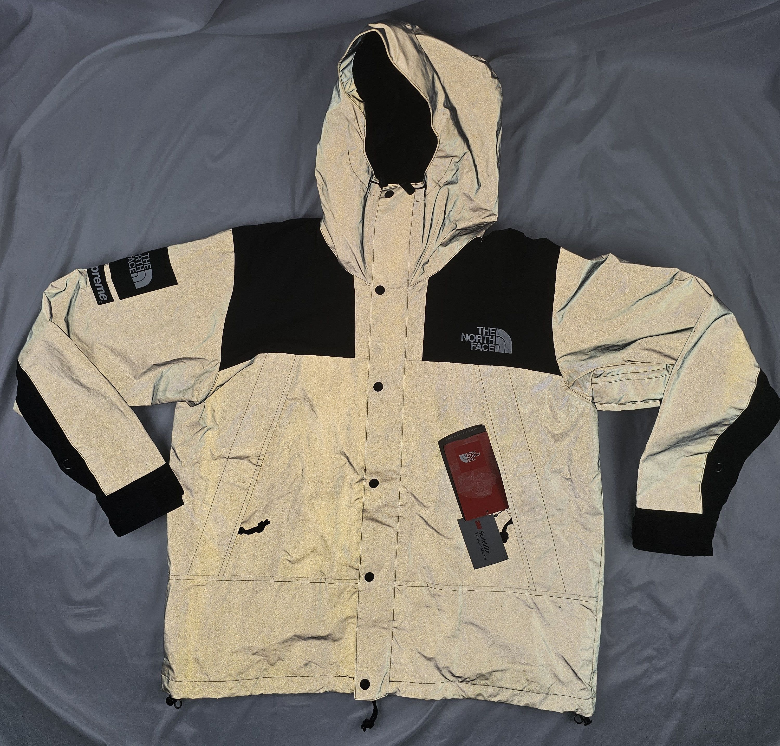 Supreme The North Face SUPREME THE NORTH FACE 3M REFLECTIVE MOUNTAIN JACKET Grailed