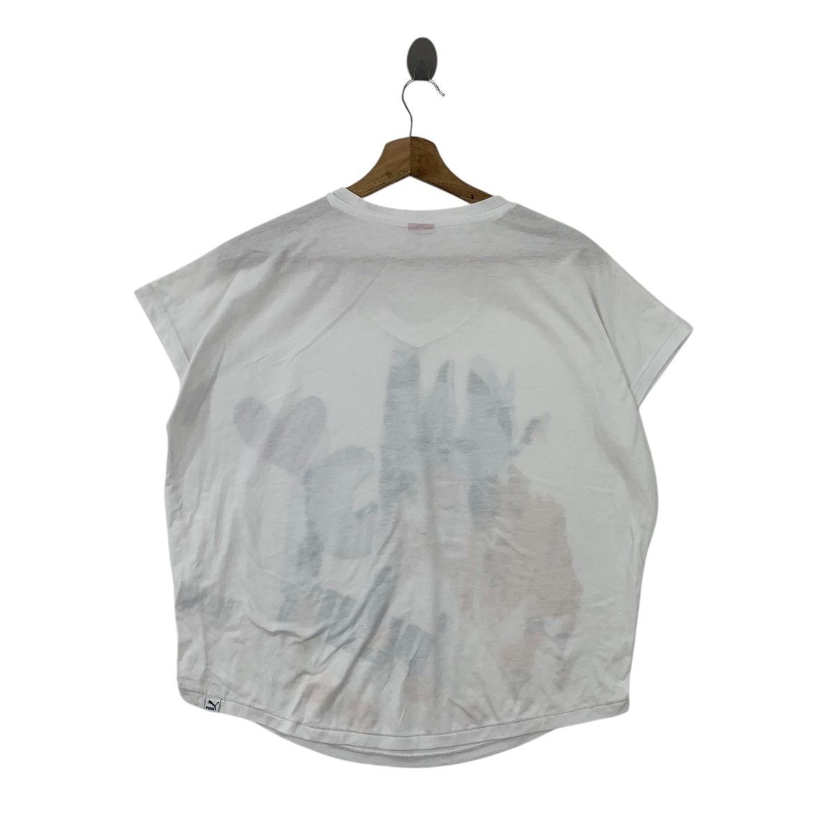 Puma PUMA SPORTSWEAR MEOW Baggy Cropped Top Tee Shirt Top Blouse Size M / US 6-8 / IT 42-44 - 4 Thumbnail