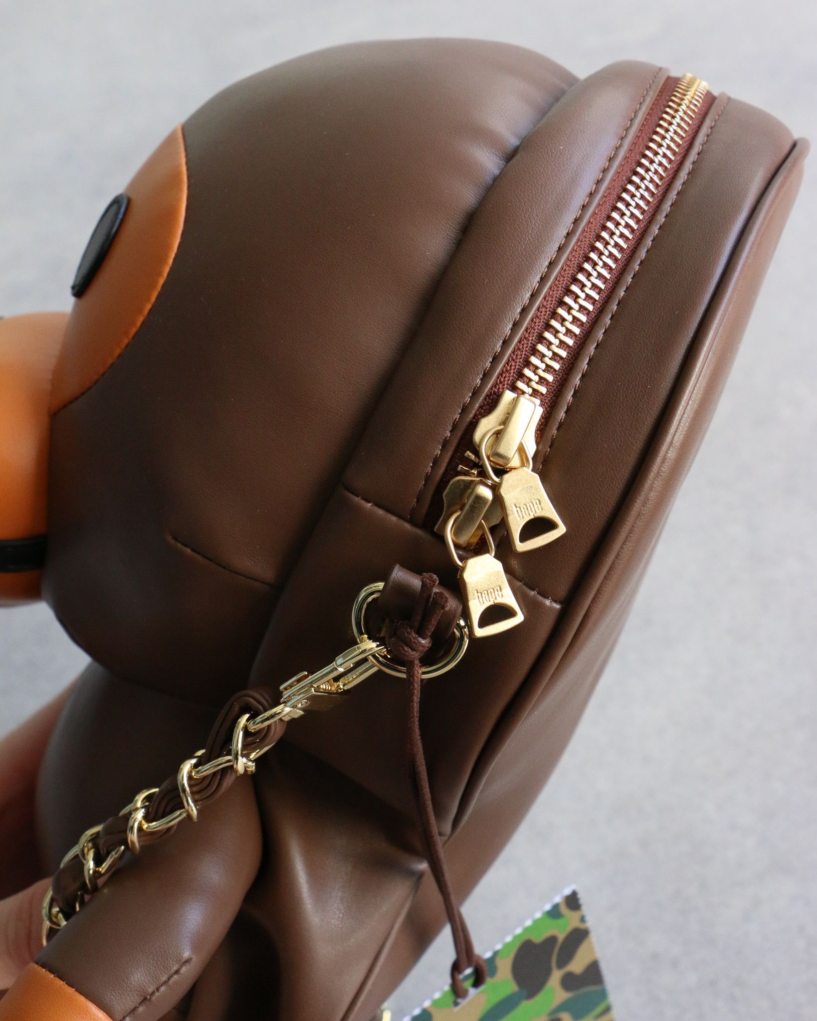 Bape BAPE Baby Milo Leather Purse Size ONE SIZE - 4 Thumbnail