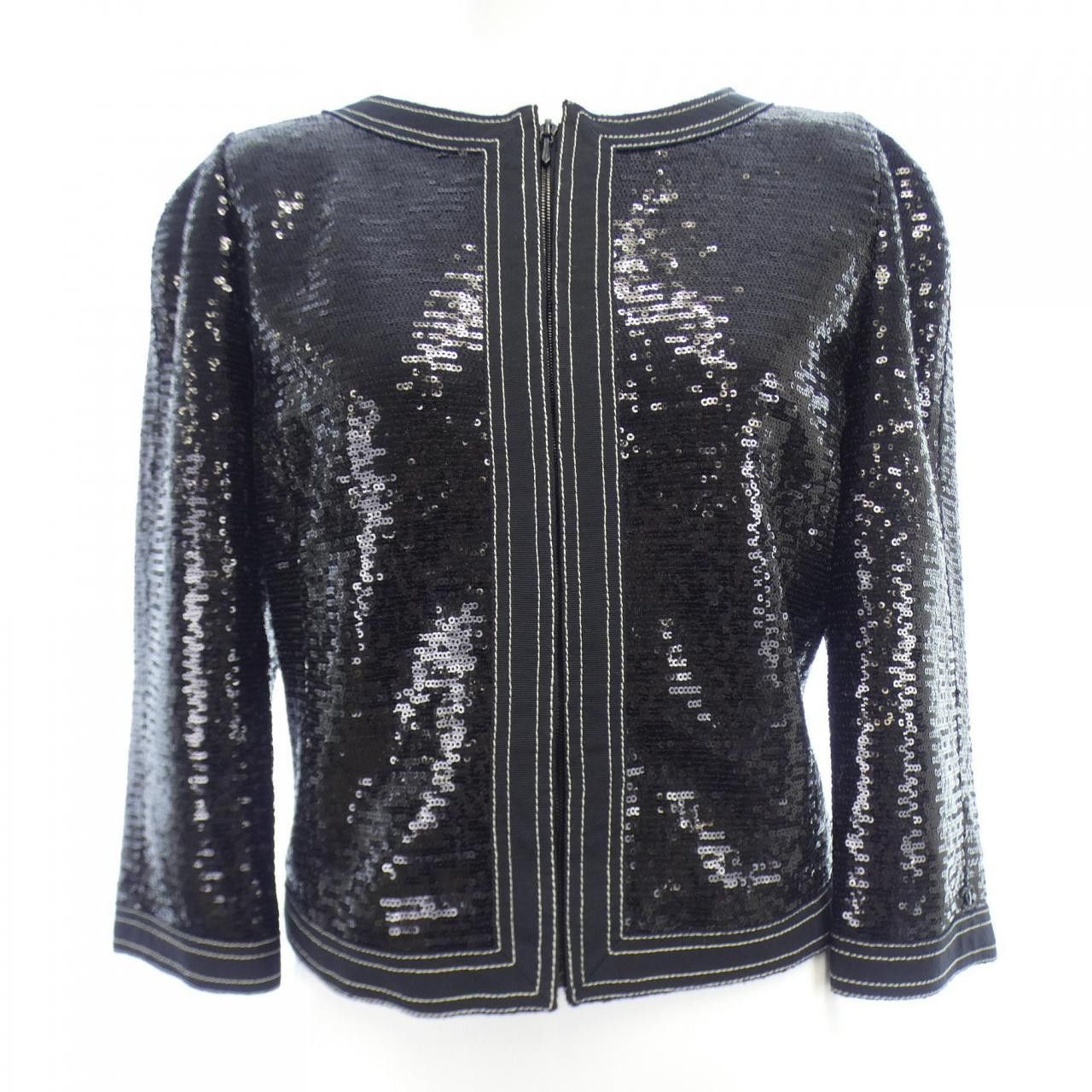 Chanel Chanel Chanel Collarless Jacket Others Outerwear P45044V26650 DUTY FREE for USA Size ONE SIZE - 1 Thumbnail