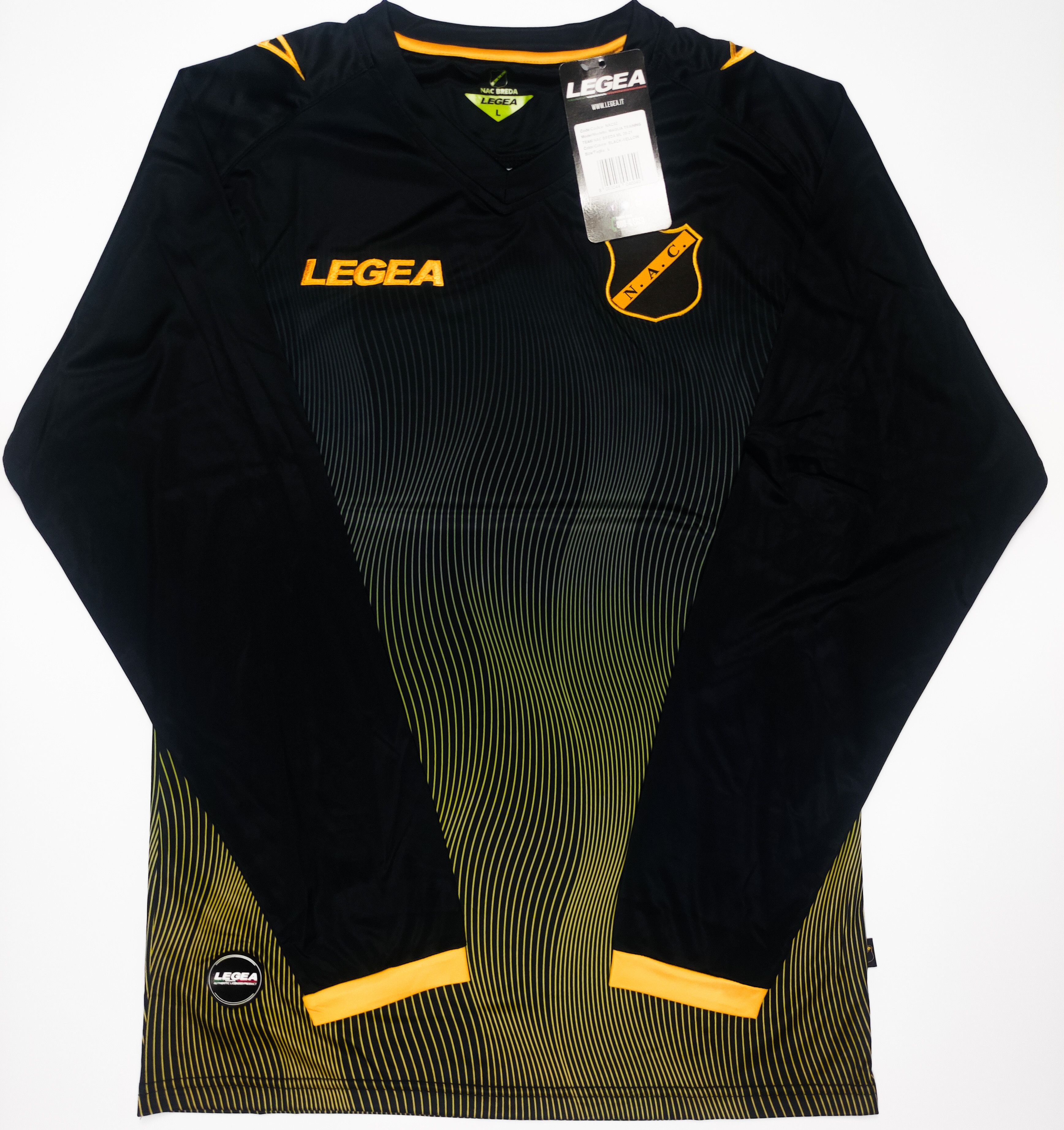 BNWT NAC Breda 2018 2019 Legea Training L/S Shirt Kit Jersey
