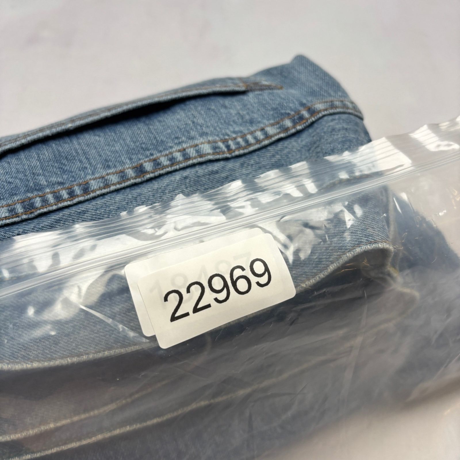 Sid Mashburn $185 Sid Mashburn Light Wash Denim 36x30 Slim Straight Jeans Size US 36 / EU 52 - 15 Thumbnail