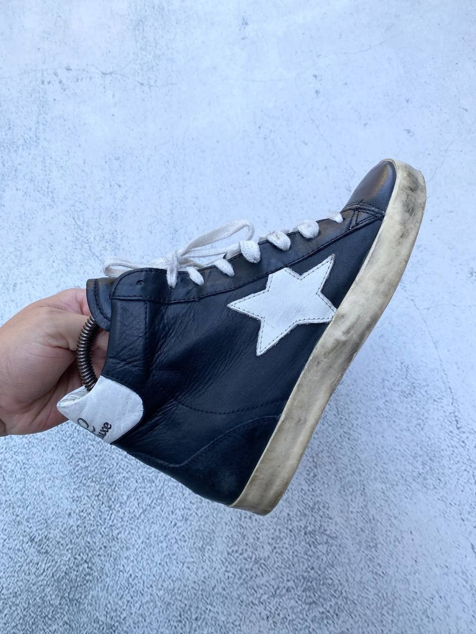 If Six Was Nine Vintage Isabel Marant Golden Goose style Faded Sneakers Size US 7 / IT 37 - 5 Thumbnail