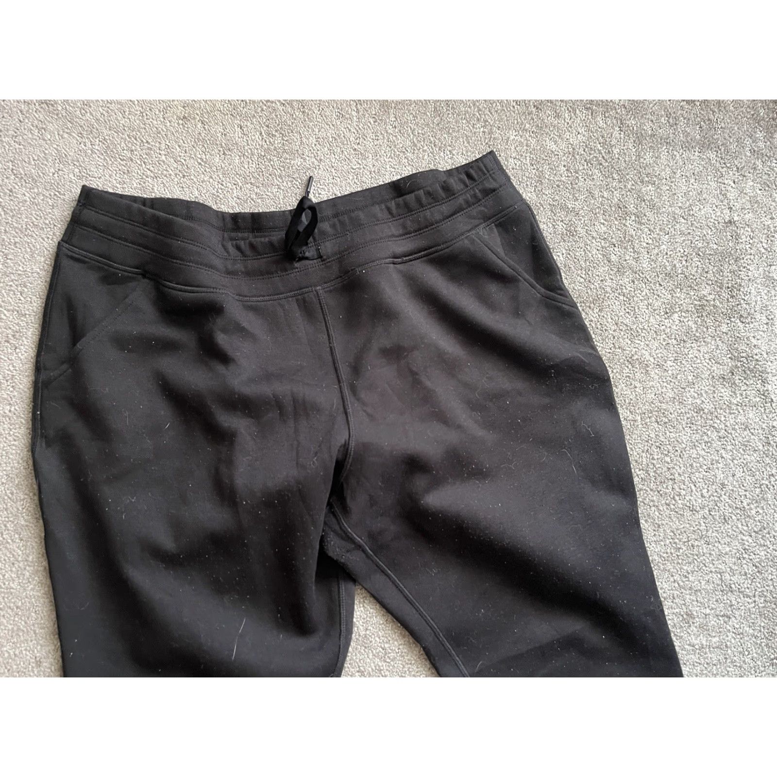 Vintage 32 Degrees Heat Black Sweatpants Pants Women XL with Pockets Size 40" / US 18 - 2 Thumbnail