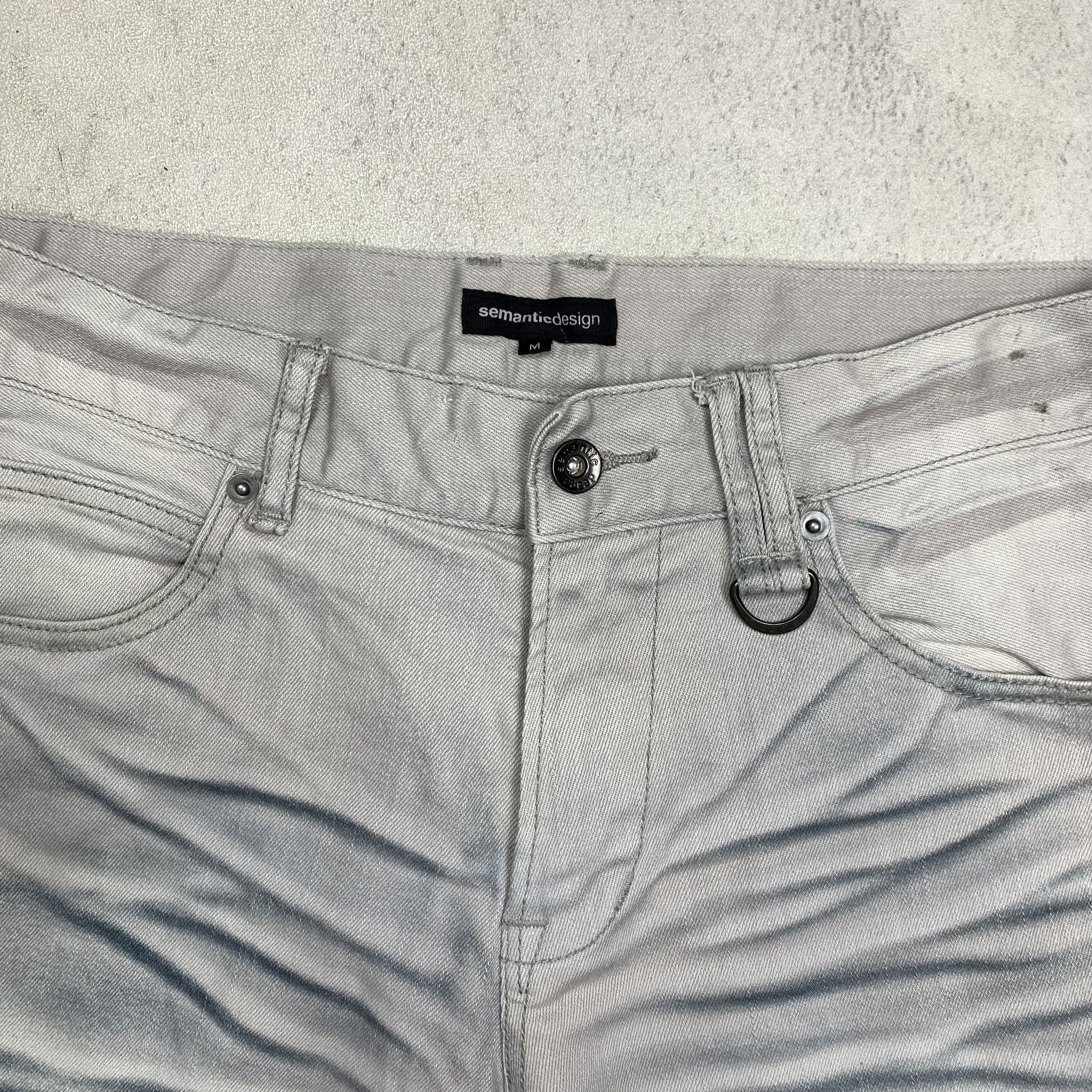 semanticdesign Semantic Design Whiskers Jeans Pants Biker Size US 31 - 9 Thumbnail