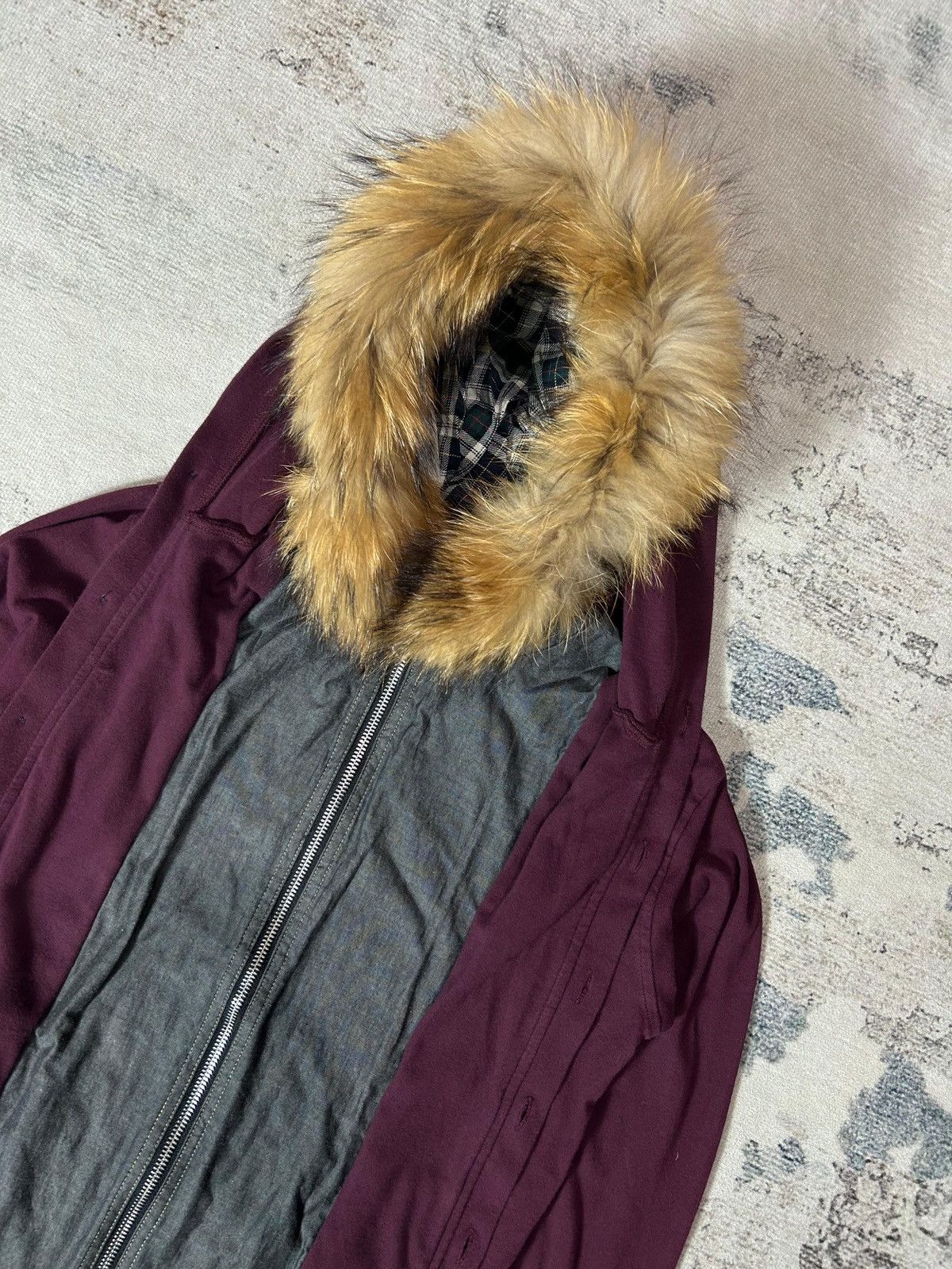 If Six Was Nine Double Layer Fur Hoodie Zipp Lgb ifsix Style Size US M / EU 48-50 / 2 - 5 Thumbnail