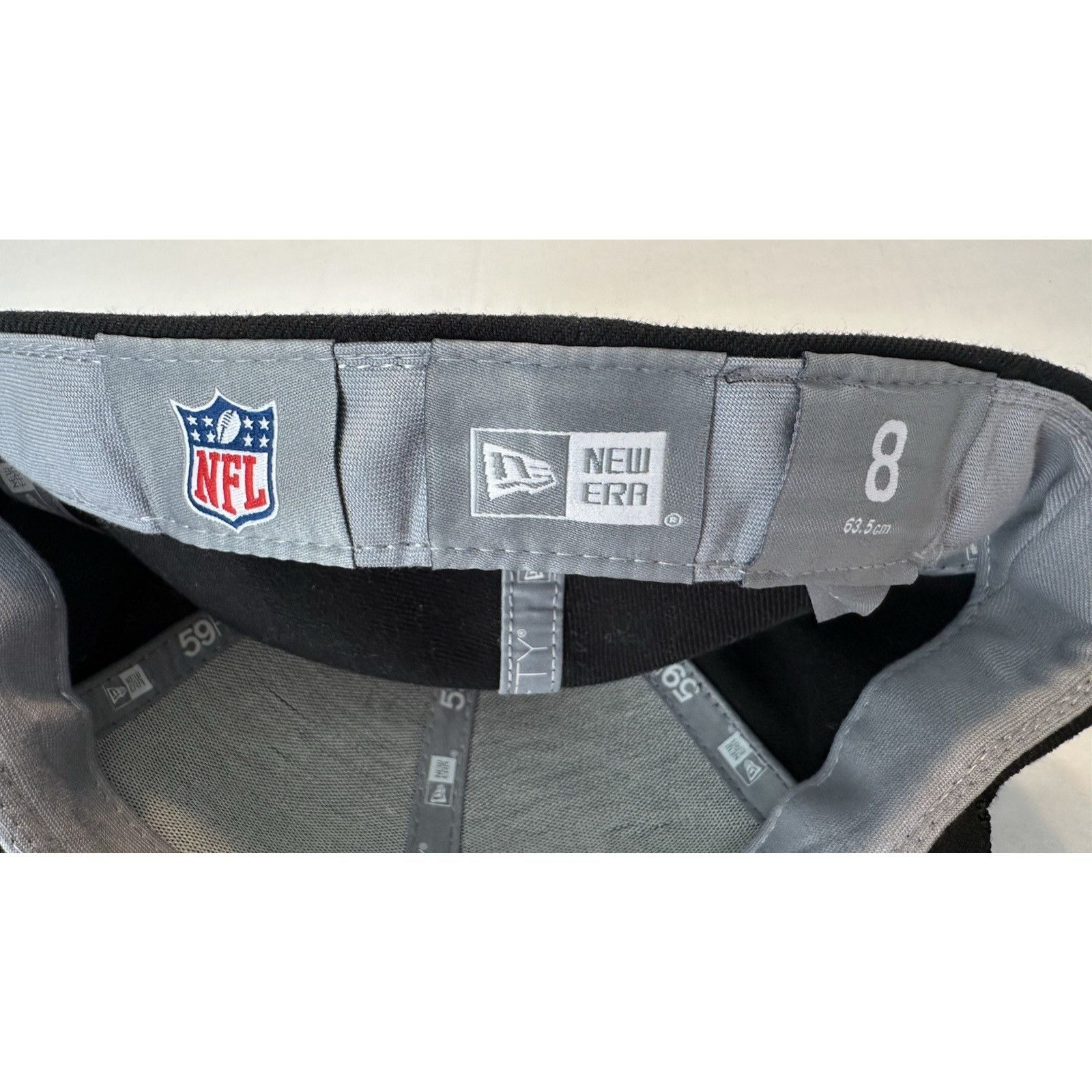 New Era New Era Baltimore Ravens 59fifty NFL sz 8 Black Football Size ONE SIZE - 4 Thumbnail