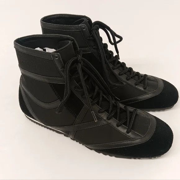 Jimmy Choo Jimmy Choo Kato Black High-Top Sneakers - EU36/US6 Size US 6 / IT 36 - 3 Thumbnail
