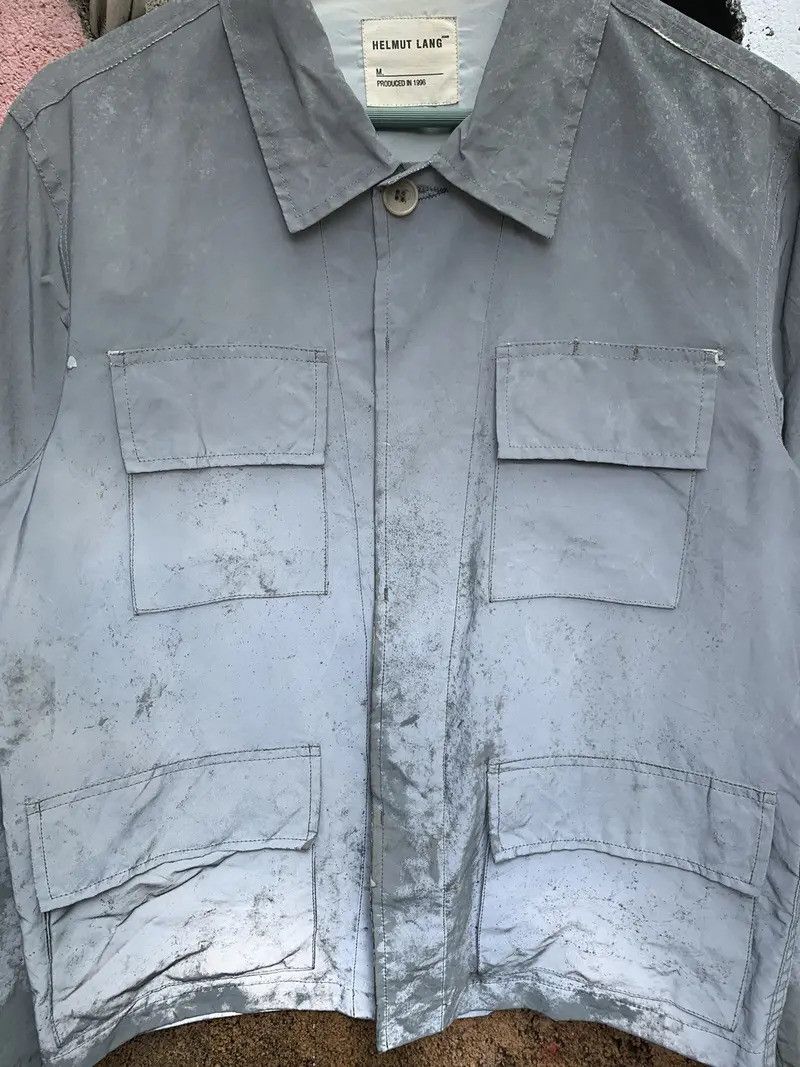 Helmut Lang Spring 1995 Helmut Lang Reflective Jacket Size US M / EU 48-50 / 2 - 2 Thumbnail