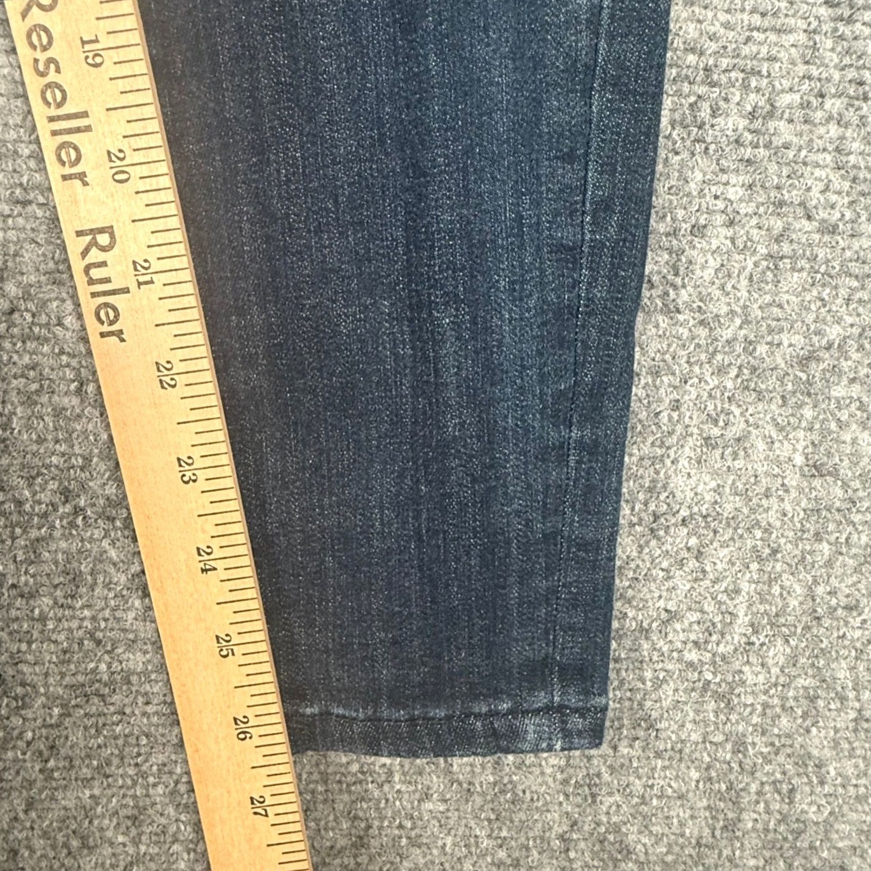 Vintage Pilcro and the Letterpress High-Rise Denim Leggings Dark Wash Size 26 Womens Size 26" / US 2 / IT 38 - 8 Thumbnail