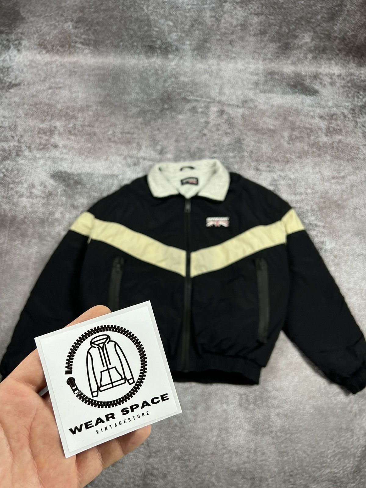Represent Clo. Represent Shell Sherpa Nylon Black Bomber Jacket Size US M / EU 48-50 / 2 - 19 Thumbnail
