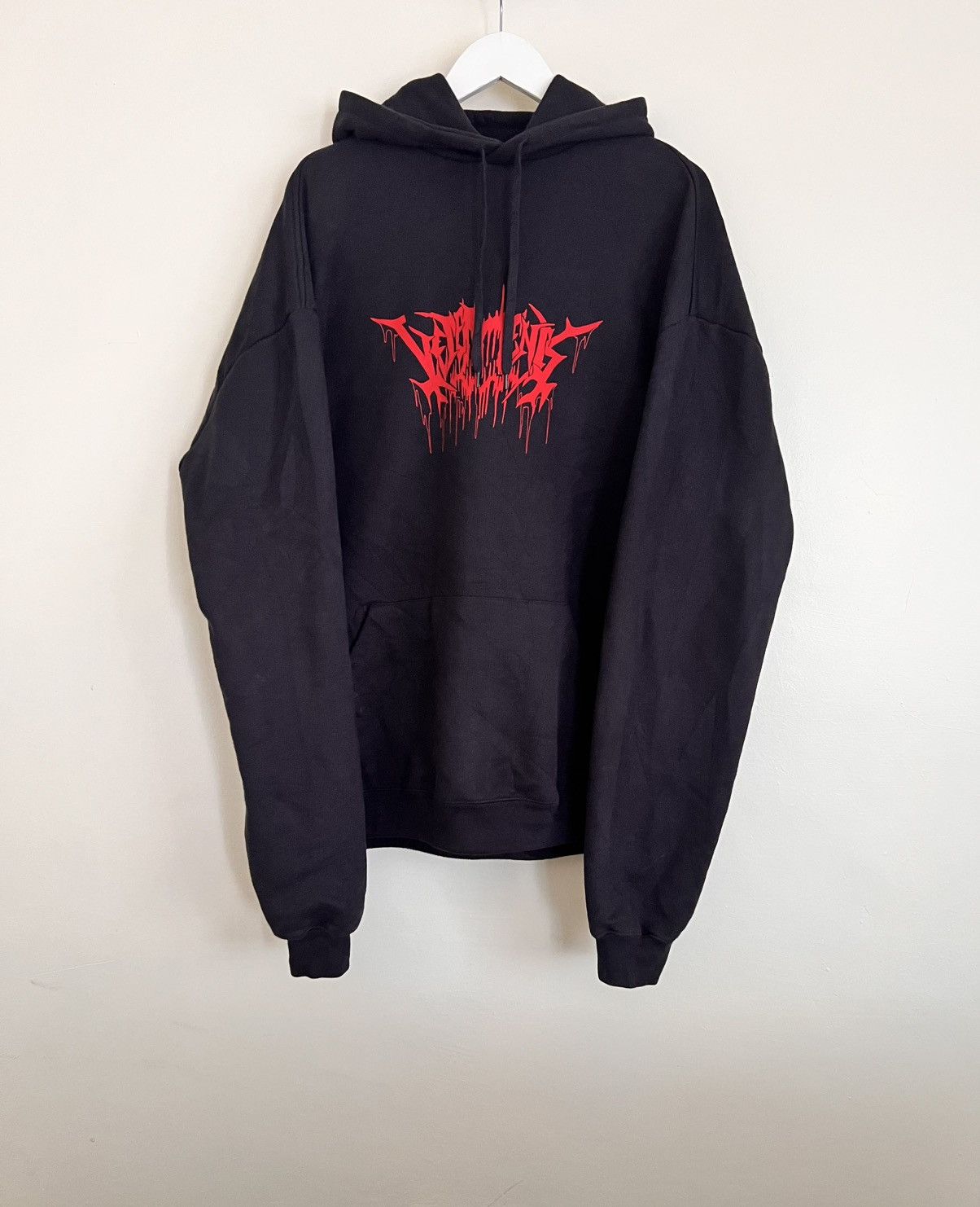 Vetements VETEMENTS THICK METAL TOUR HOODIE Size US XS / EU 42 / 0 - 3 Thumbnail