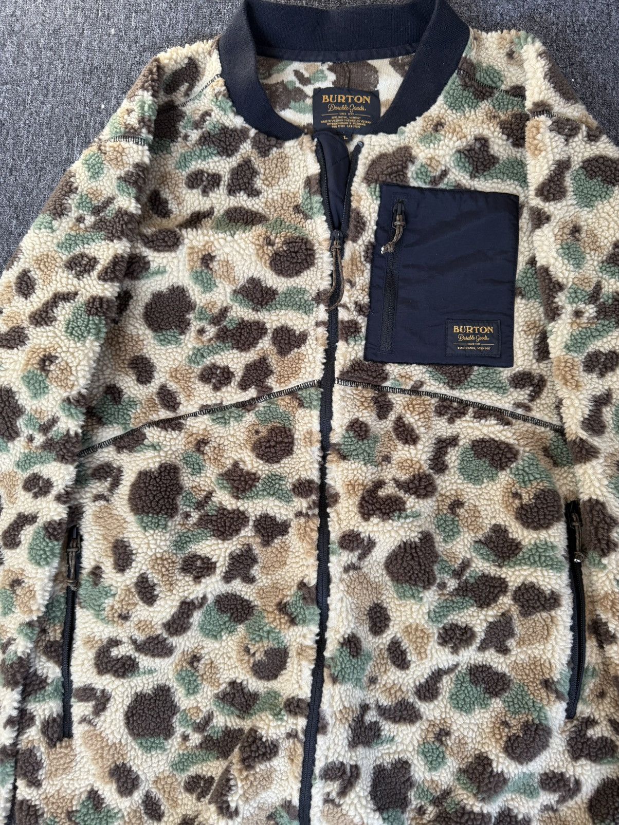 Burton Vintage Burton Fleece Jacket Size US L / EU 52-54 / 3 - 2 Thumbnail