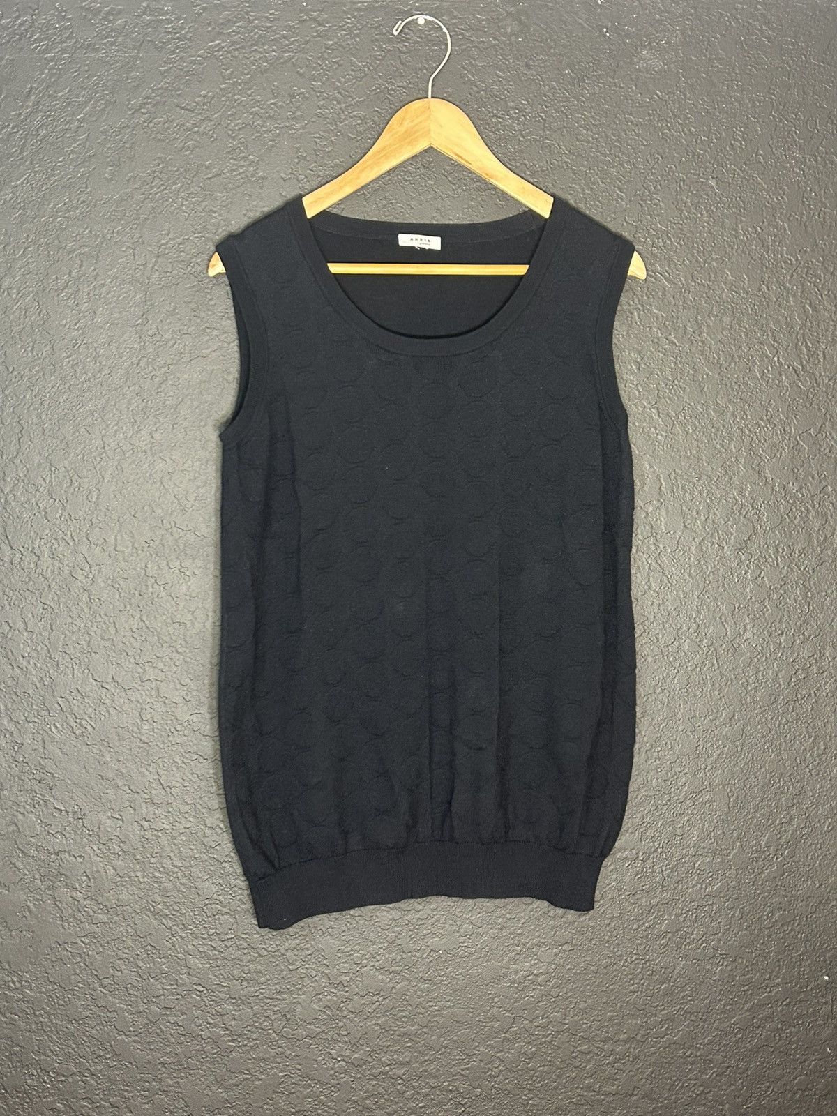 Akris Akris Punto Knitted Wool Vest Size XL / US 12-14 / IT 48-50 - 1 Thumbnail