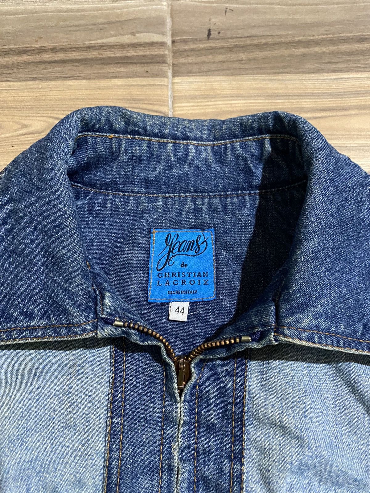Vintage VINTAGE DENIM JACKET CHRISTIAN LACROIX Size M / US 6-8 / IT 42-44 - 6 Thumbnail