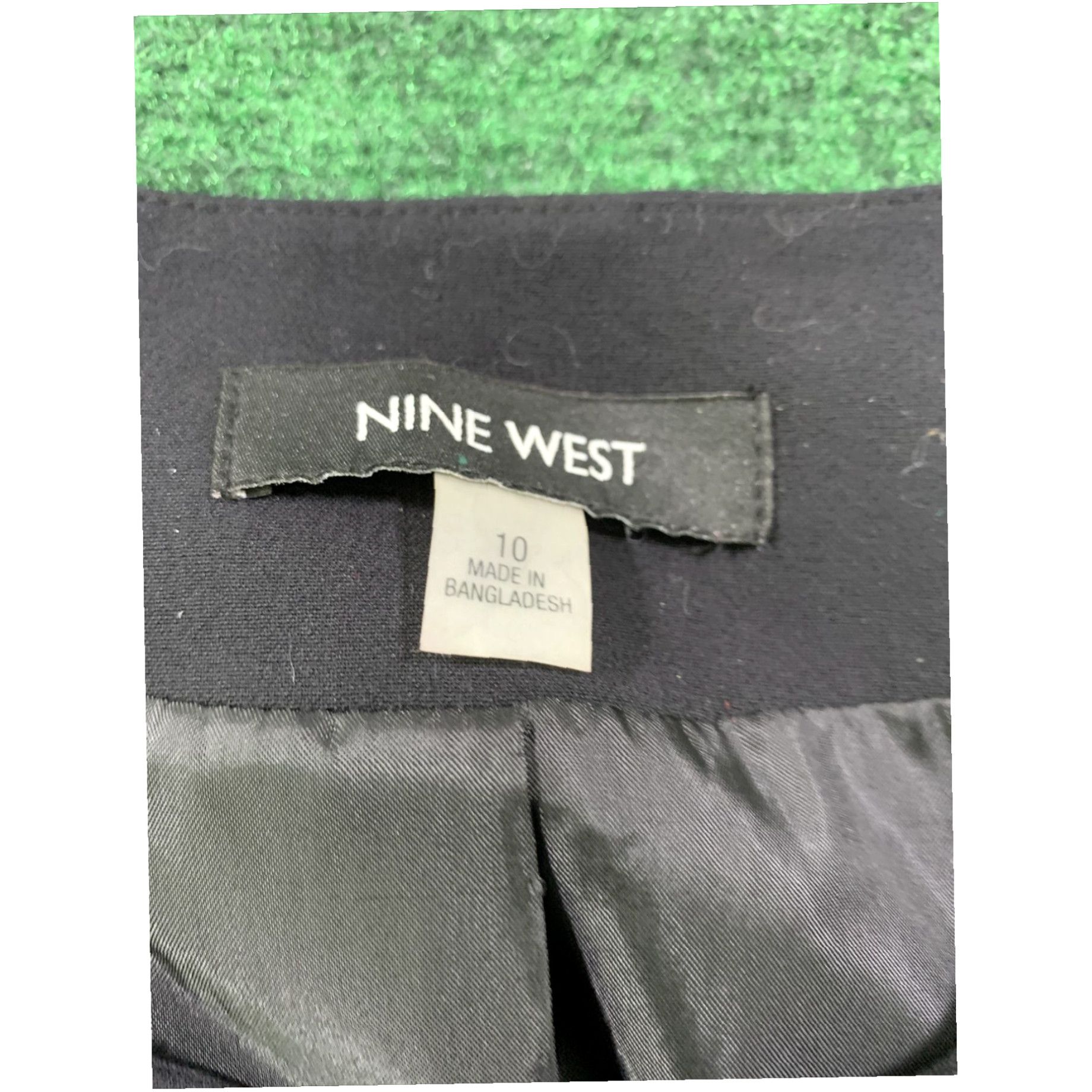 Nine West Nine West Women's Black Gold like Button Detail Snap Blazer Size 10 With Pockets Size L / US 10 / IT 46 - 5 Thumbnail