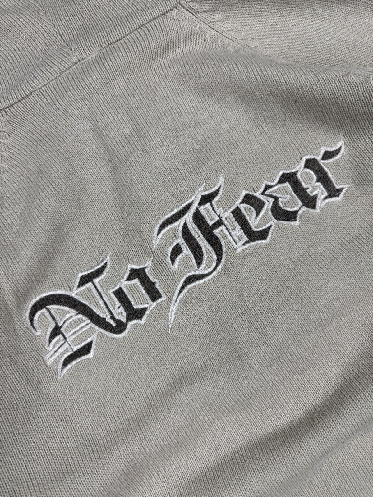 No Fear × Vintage Vintage 00s No Fear spellout sweater knit zip hoodie skate Size US M / EU 48-50 / 2 - 8 Thumbnail