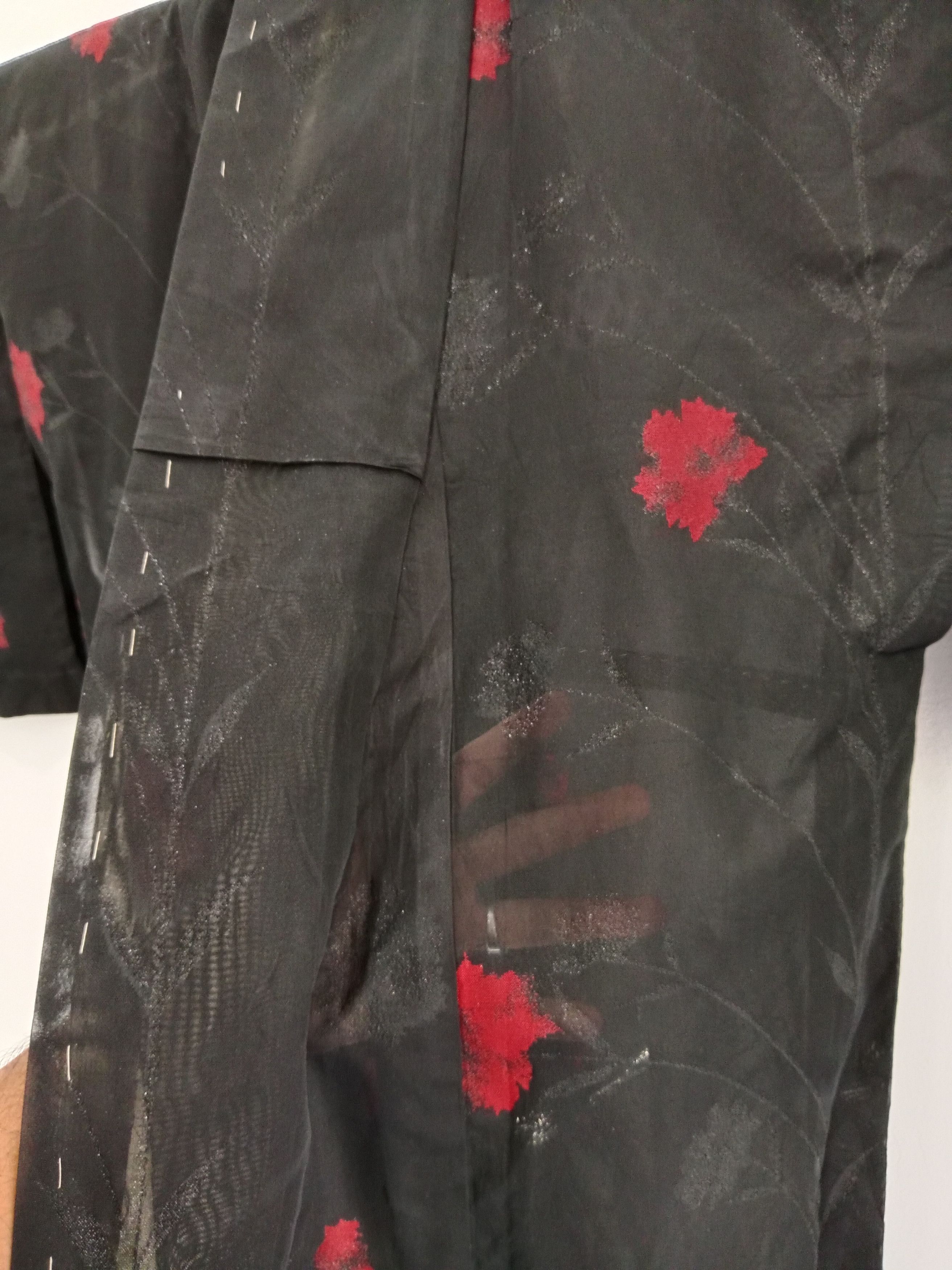 Japanese Brand × Vintage Vintage Yukata Kimono Nice Motif Long Kimono Robe Size ONE SIZE - 6 Thumbnail