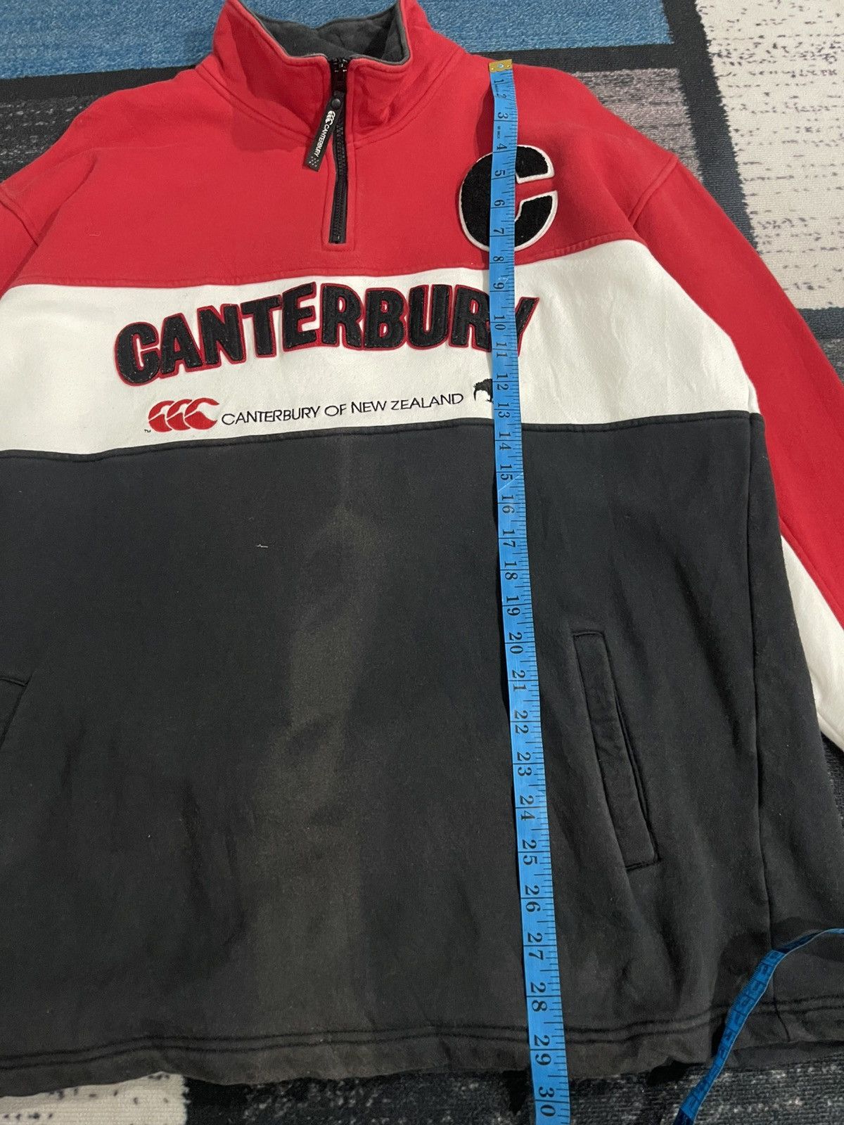 Canterbury of New Zealand Vintage Canterbury Of New Zealand Half Zipper Size US L / EU 52-54 / 3 - 15 Thumbnail