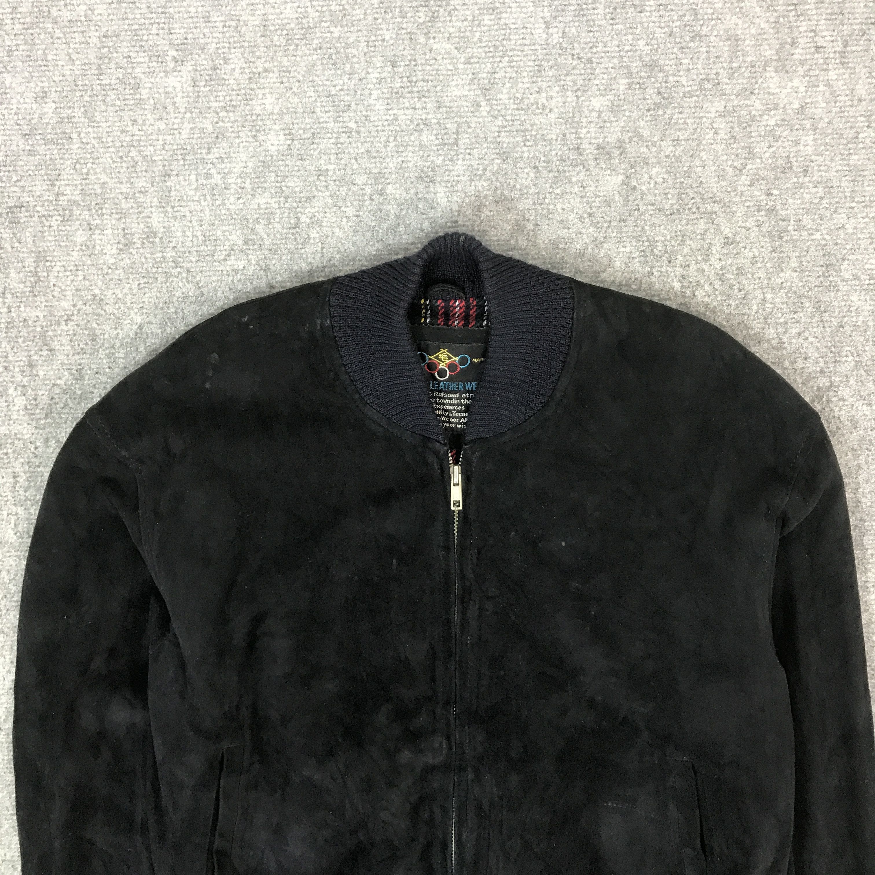 USA Olympics VINTAGE OLYMPICS LEATHER WEAR BOMBER JACKET Size US L / EU 52-54 / 3 - 2 Thumbnail