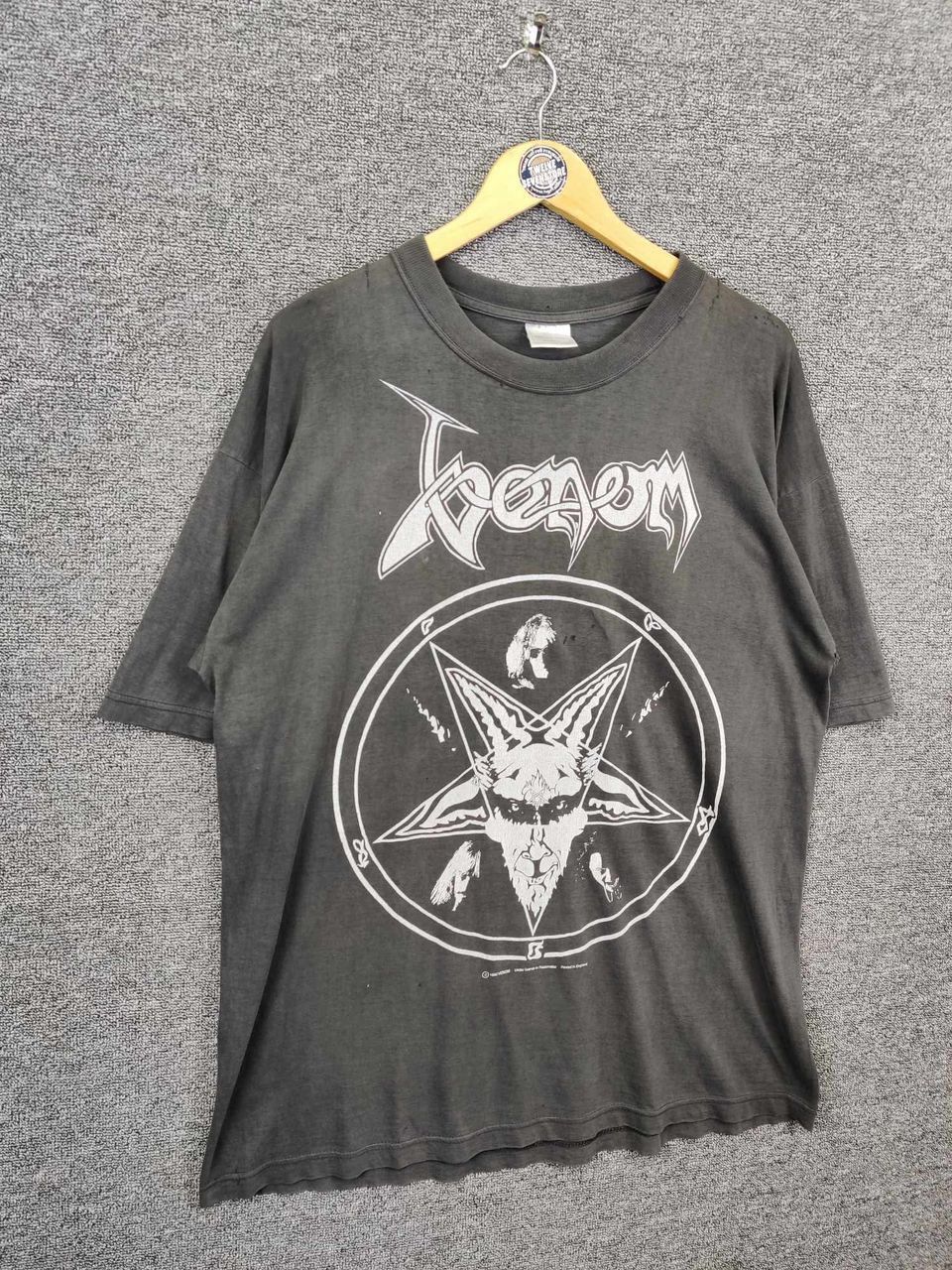 Band Tees True Vintage 90's Venom Metal Tee Tshirt Size US XL / EU 56 / 4 - 5 Thumbnail