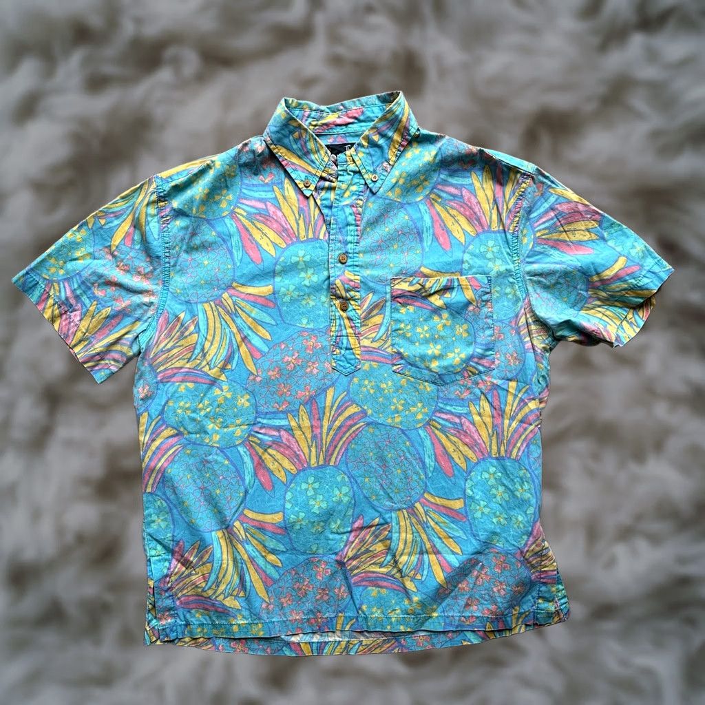 Chubbies Chubbies Button Down Shirt Mens Small Short Sleeve The Nutter Pineapples Bright Size US S / EU 44-46 / 1 - 1 Thumbnail