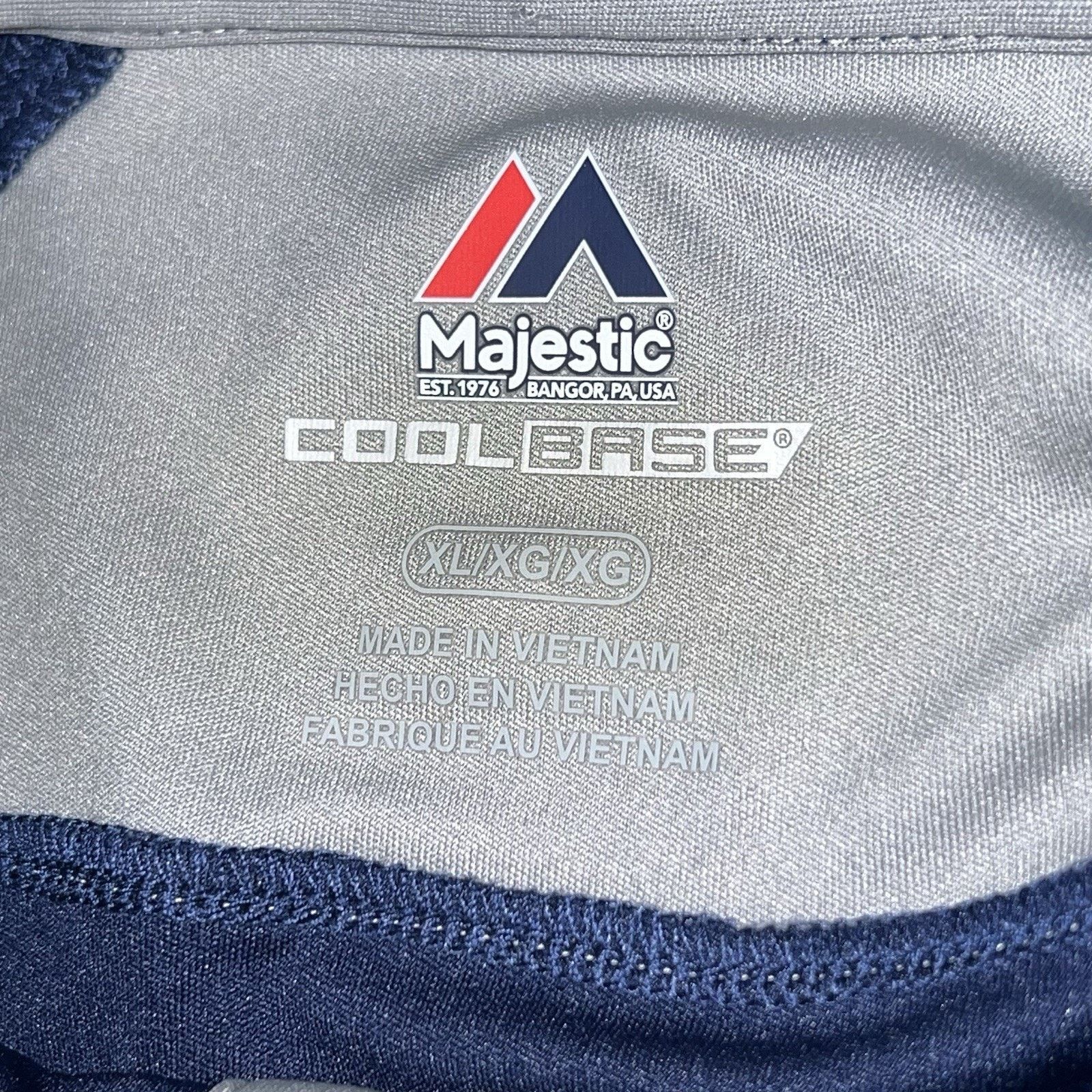 Majestic Majestic Cool Base NFL New England Patriots Polo Shirt Sz XL Size US XL / EU 56 / 4 - 3 Thumbnail