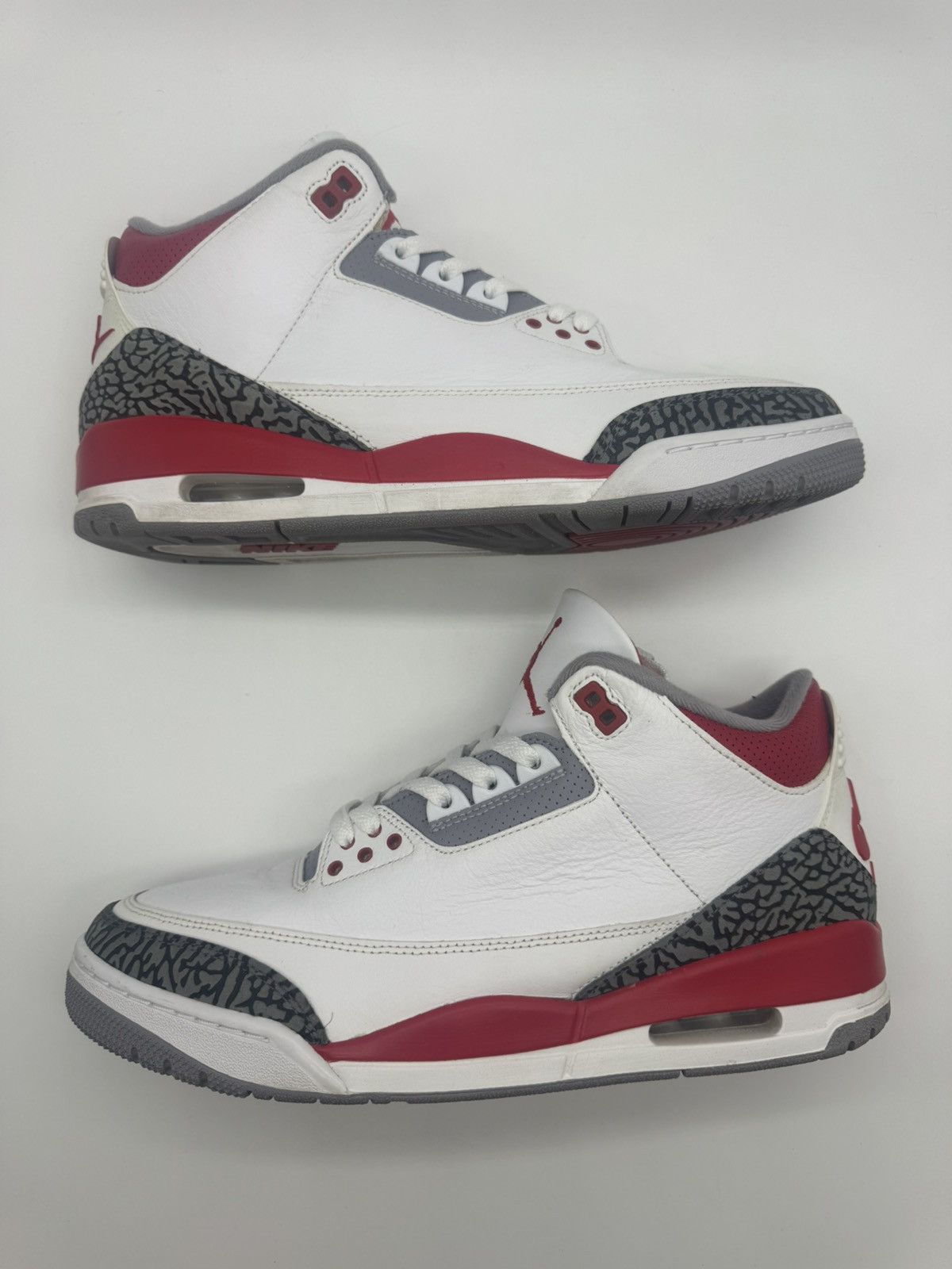Nike Nike Air Jordan 3 Retro Fire Red 2022 DN3707-160 Size US 11 / EU 44 - 2 Thumbnail