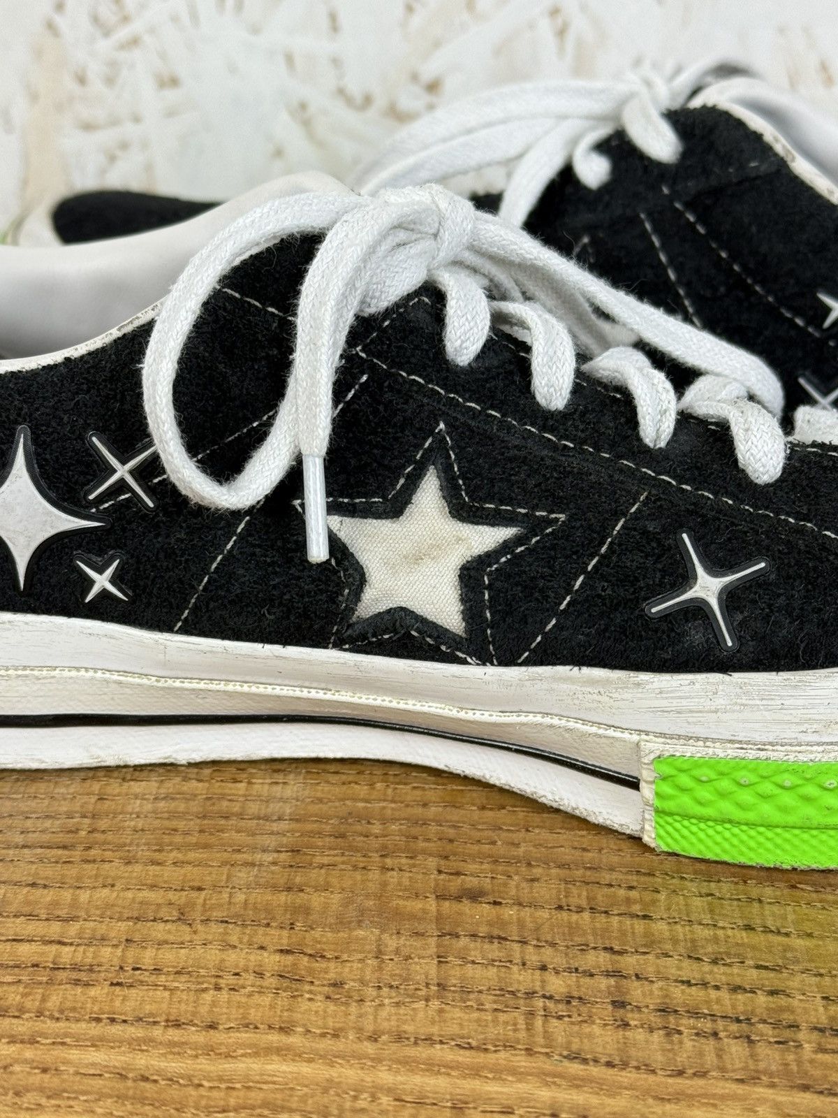 Converse Converse One Star Ox Yung Lean Sad Boys Toxic US 5.5 / 7.5 Size US 5.5 / EU 38 - 6 Thumbnail
