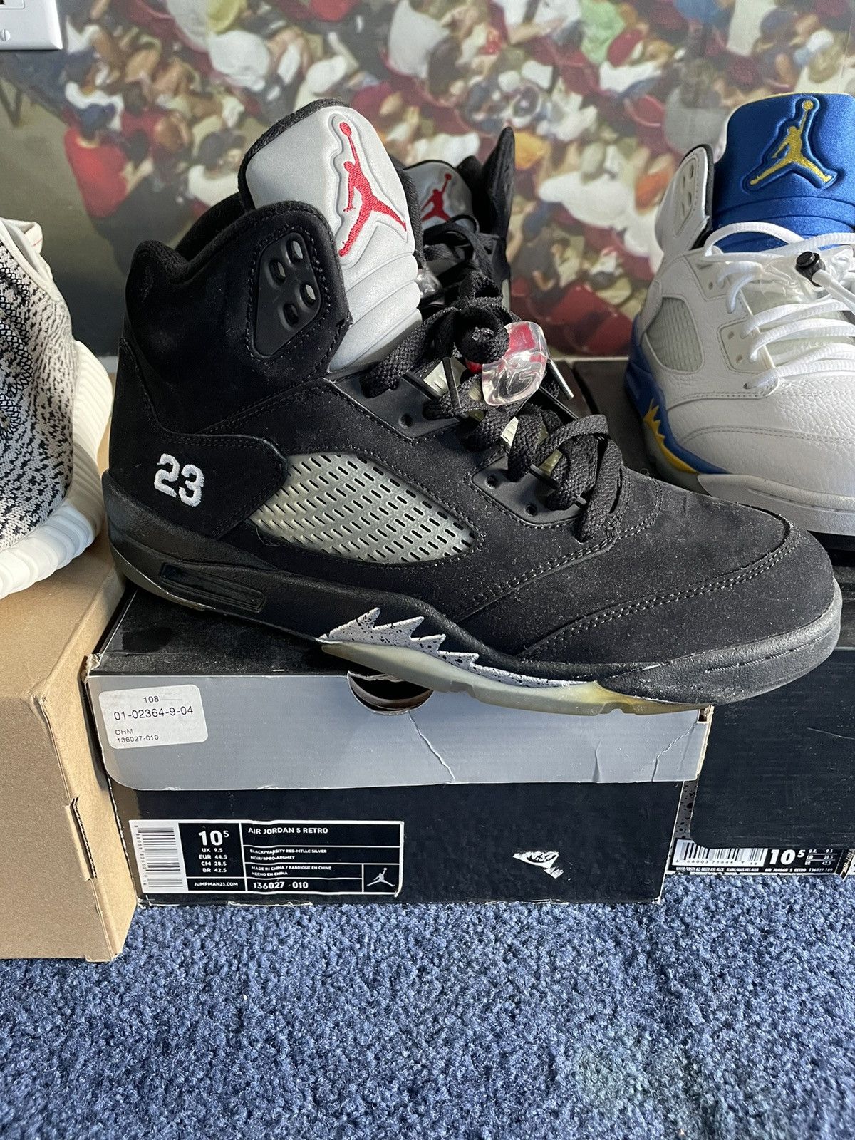 2011 jordan 5 metallic