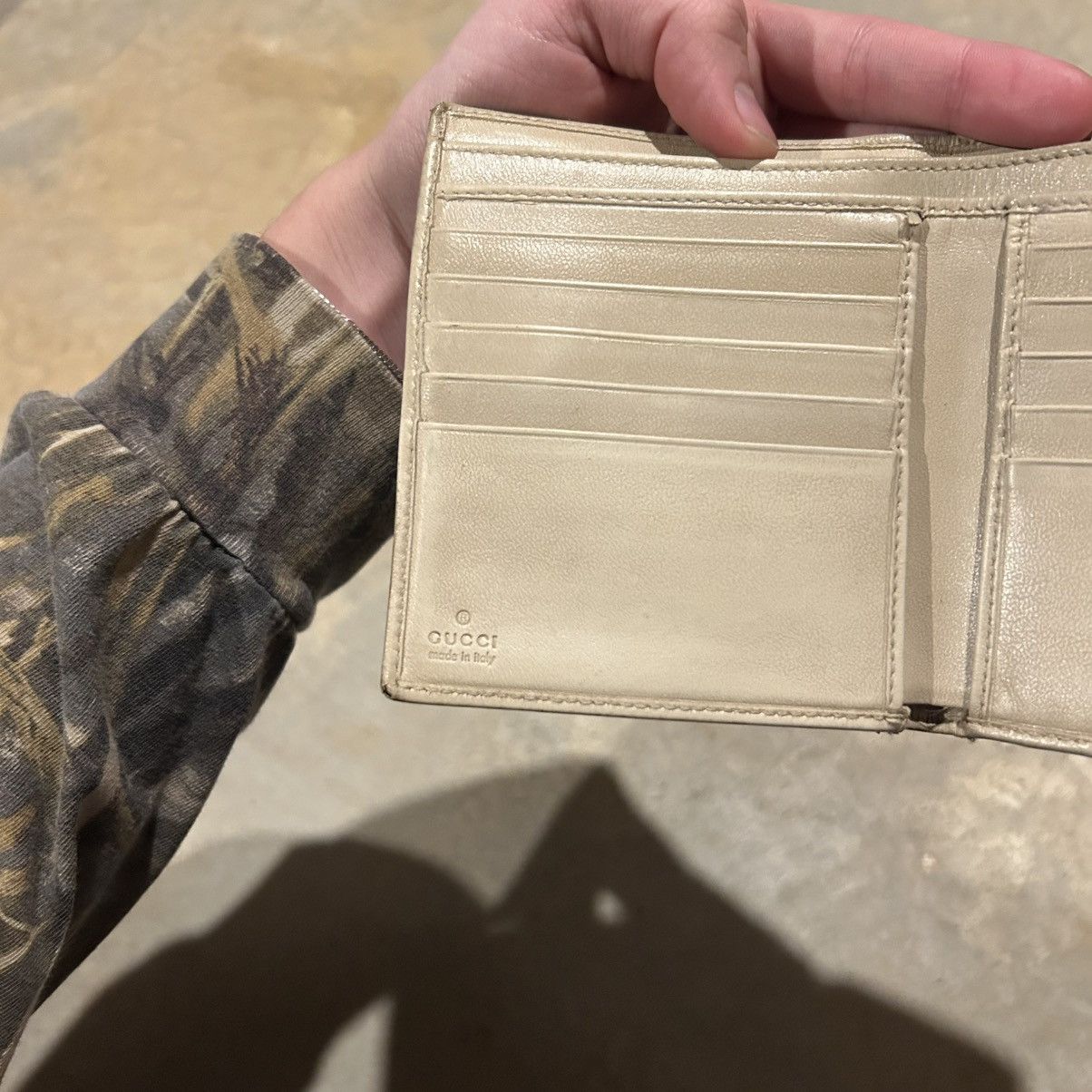 Designer × Gucci × Vintage Vintage Gucci GG Monogram Canvas Compact Wallet Rare Size ONE SIZE - 10 Thumbnail