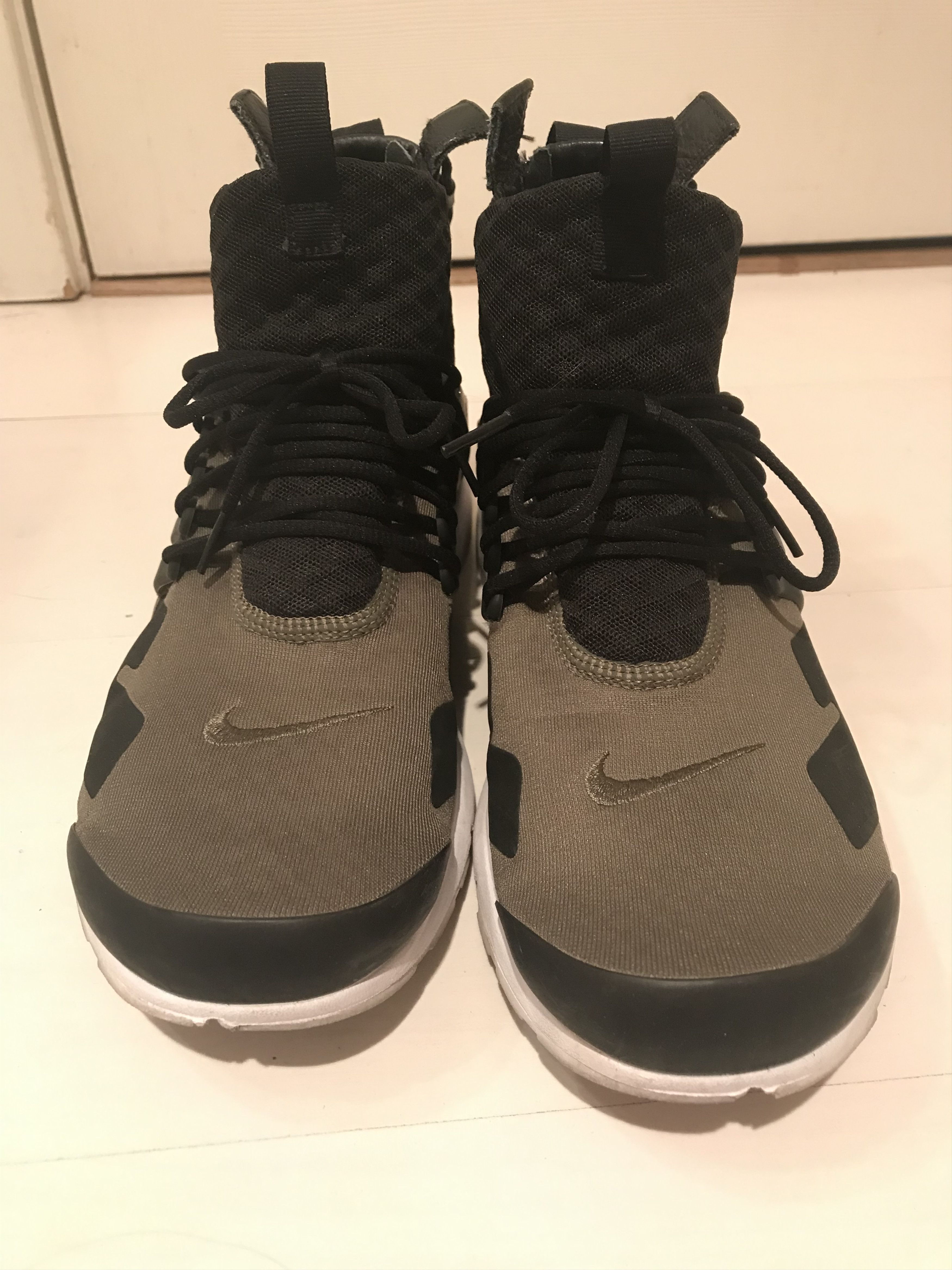 Acronym × Nike Acronym Nike Air Presto Mid Olive Medium Size US 10.5 / EU 43-44 - 2 Thumbnail