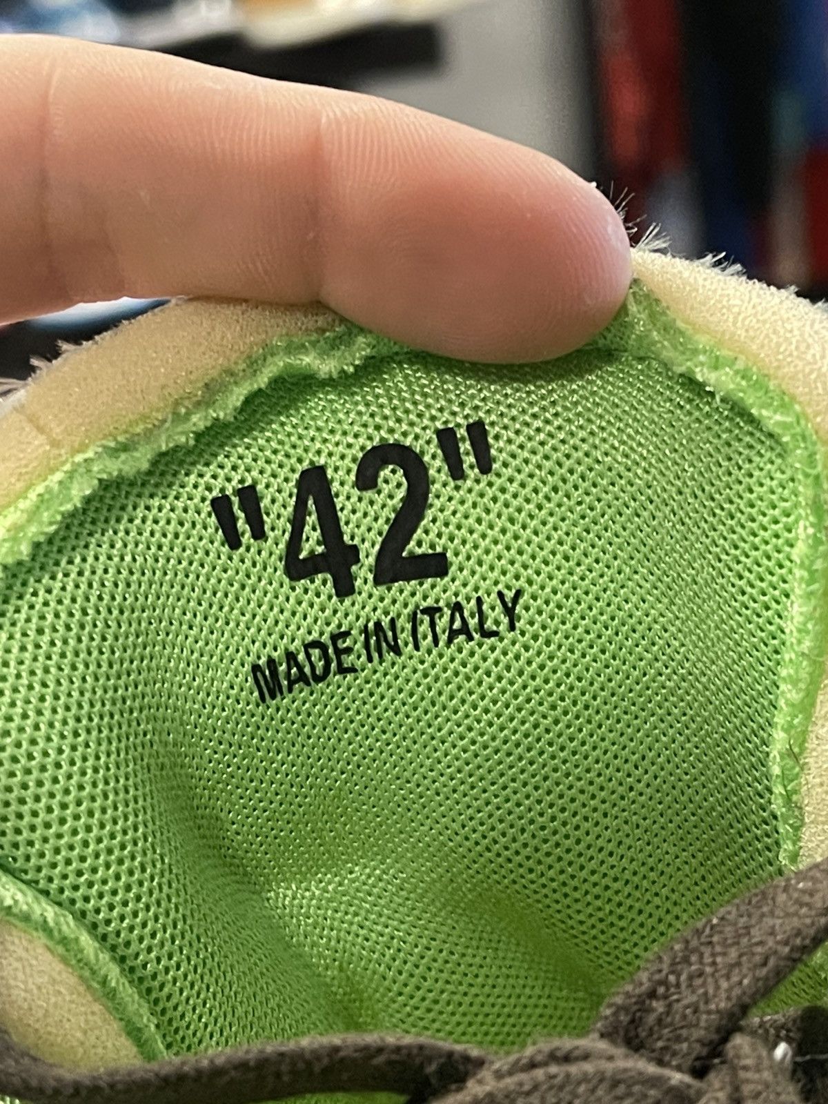 Off-White Size 9/42EU - Off White Odsy 1000 Sneakers Virgil Green Size US 9 / EU 42 - 10 Thumbnail